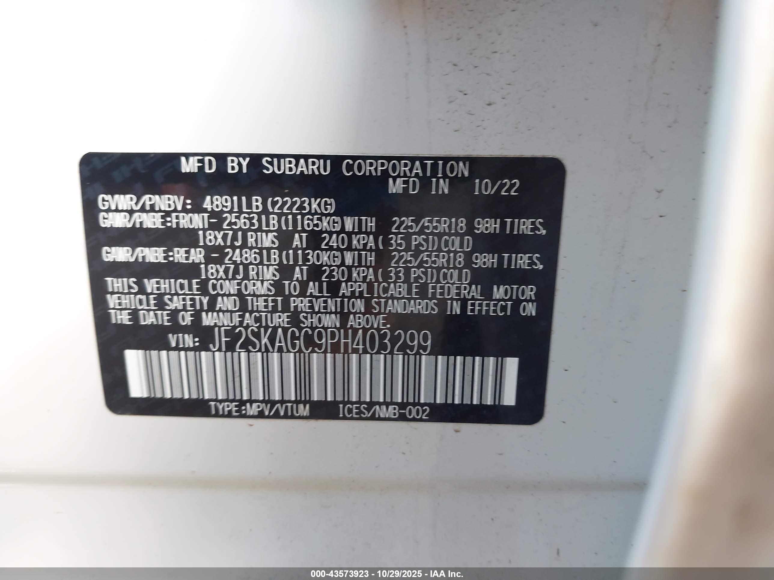 SUBARU FORESTER image 9