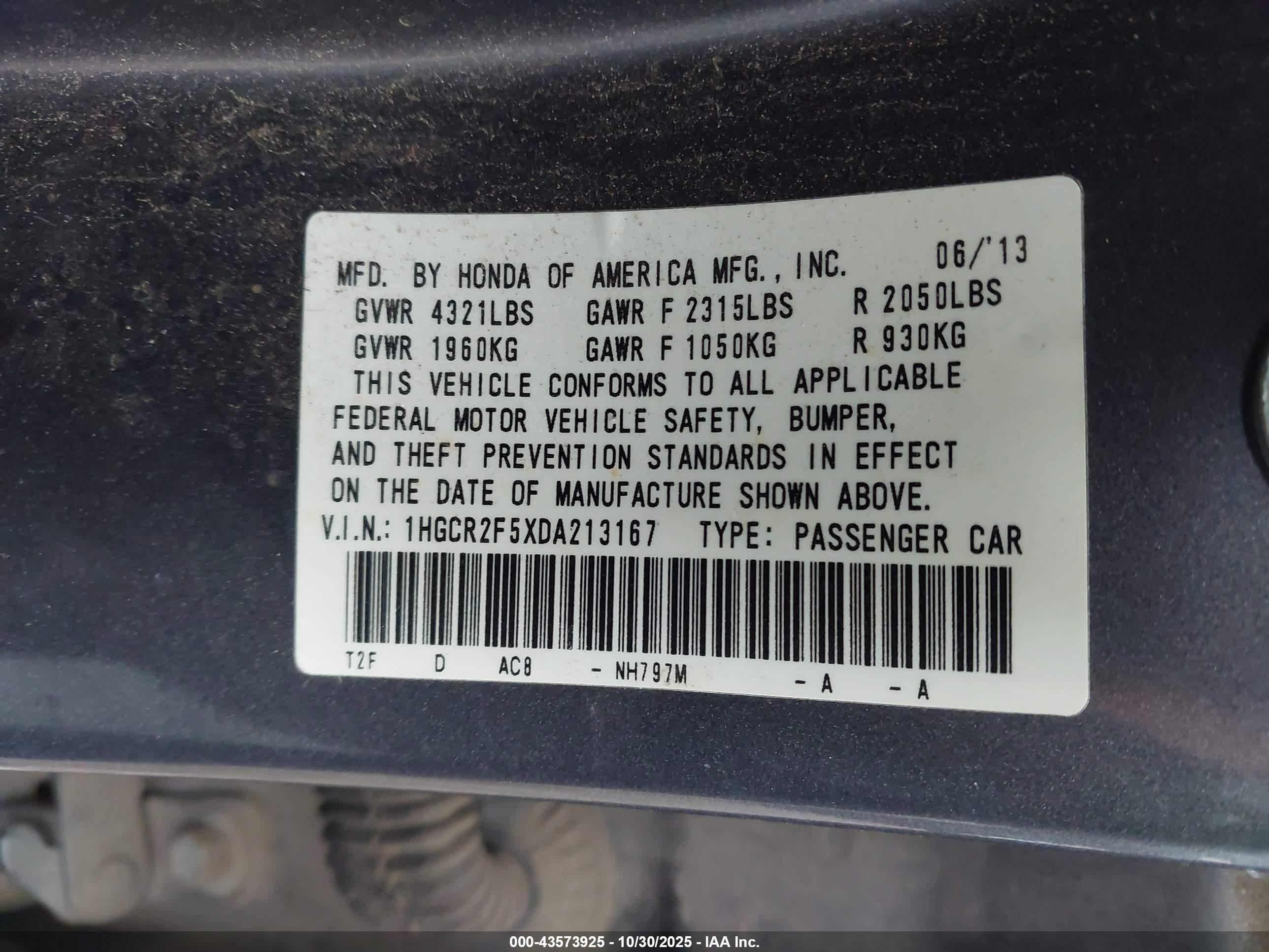 HONDA ACCORD image 9