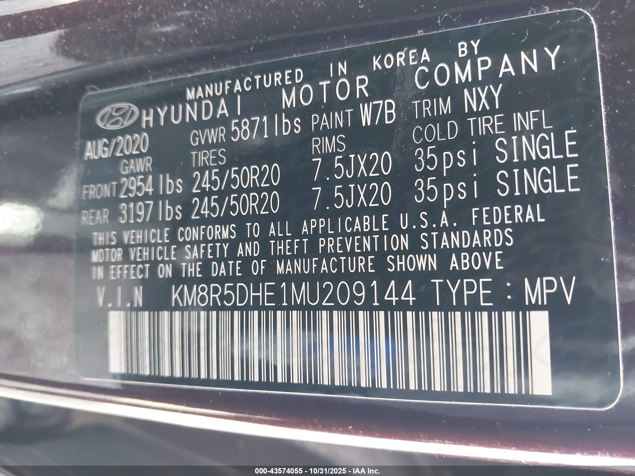 HYUNDAI PALISADE image 9