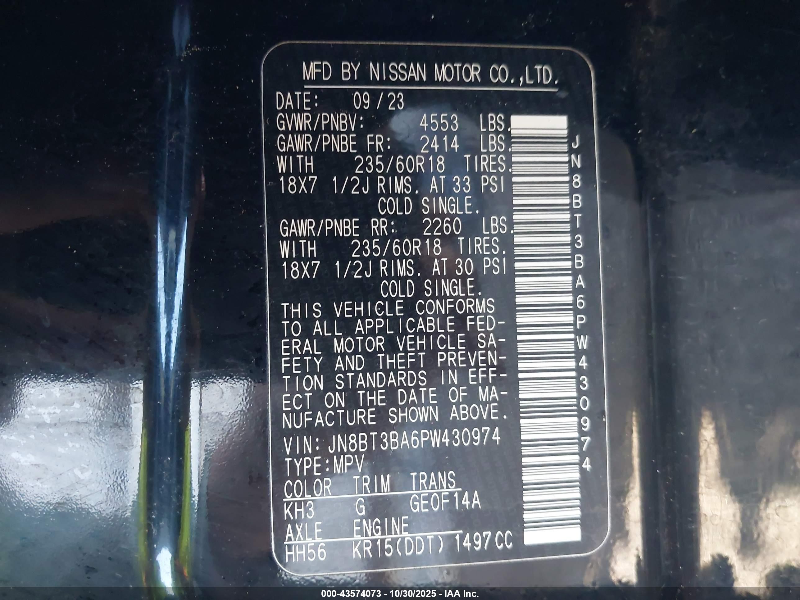 NISSAN ROGUE image 9