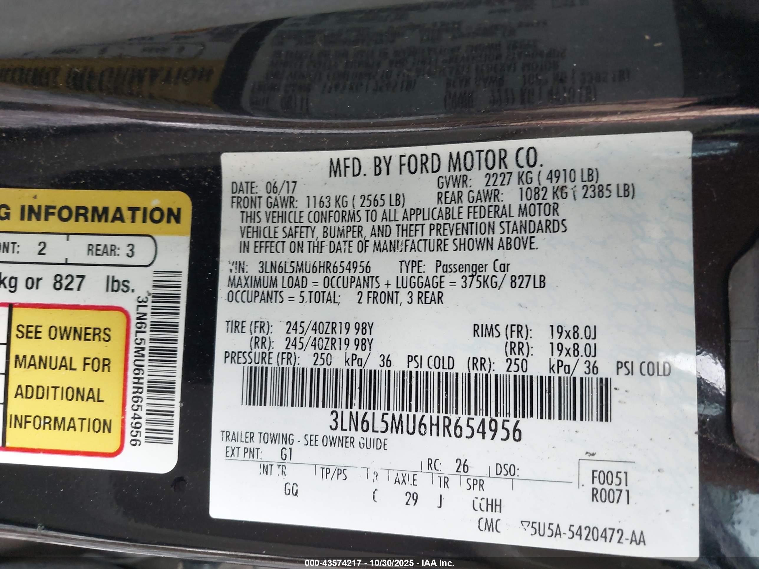 LINCOLN MKZ image 9