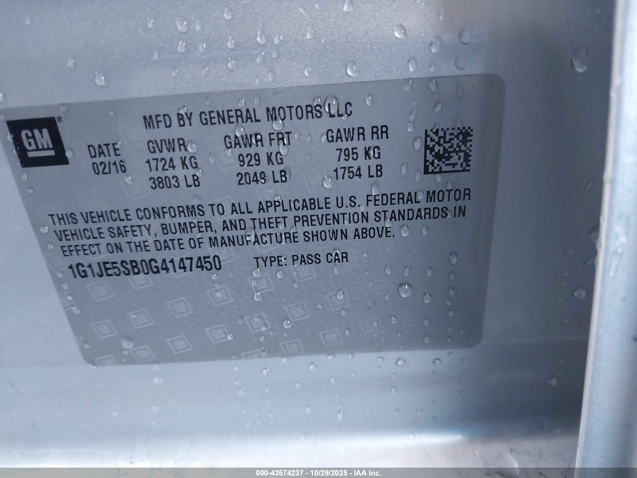 CHEVROLET SONIC image 9