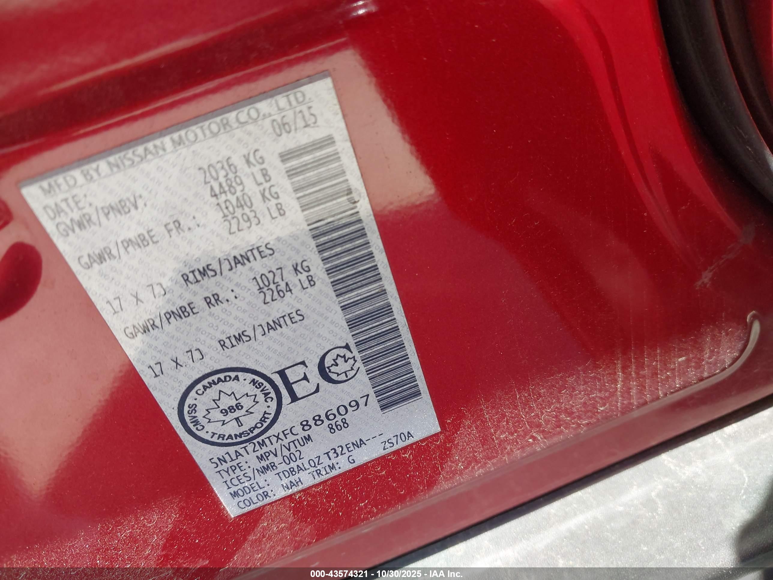 NISSAN ROGUE image 9