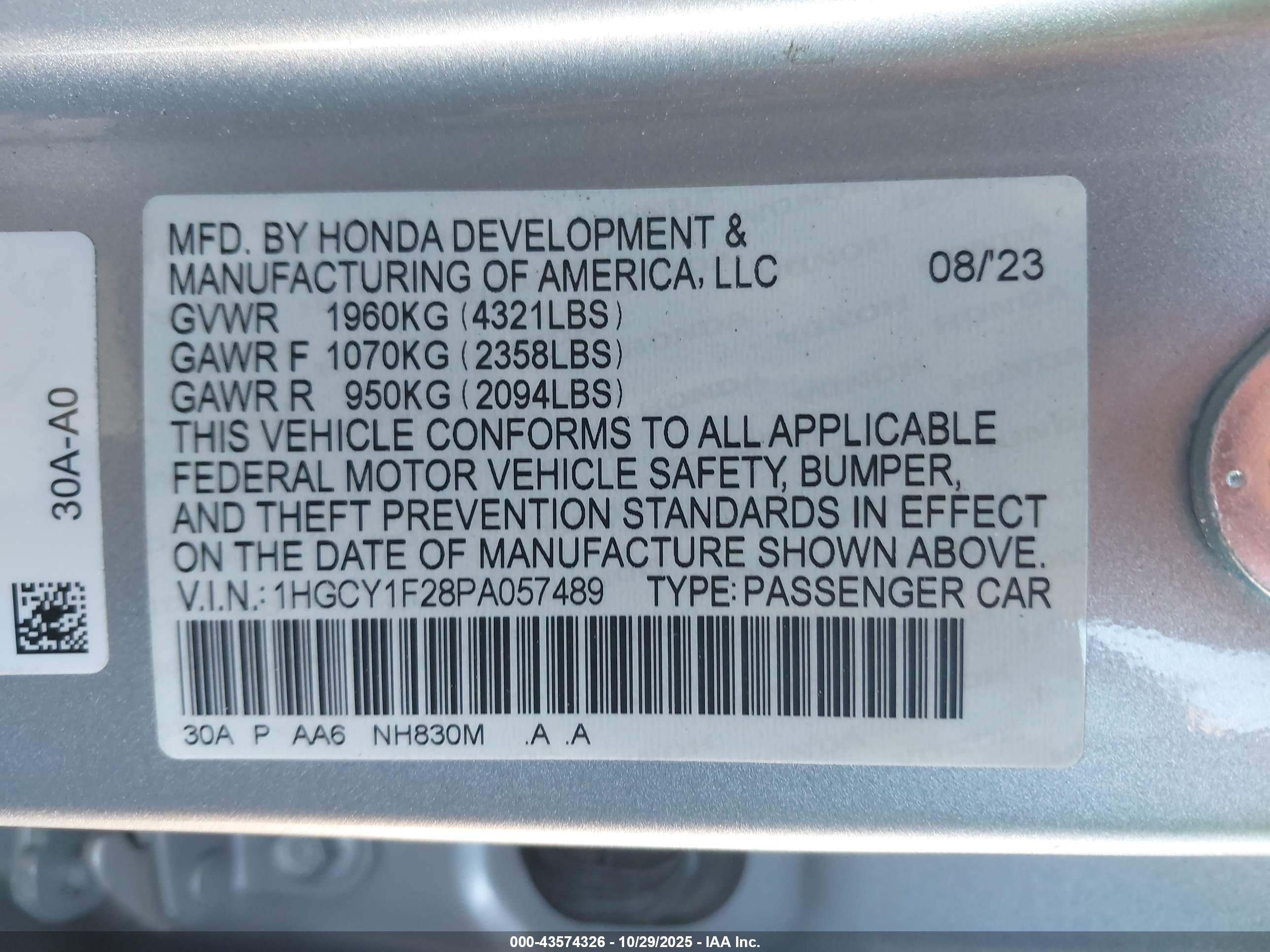 HONDA ACCORD image 9