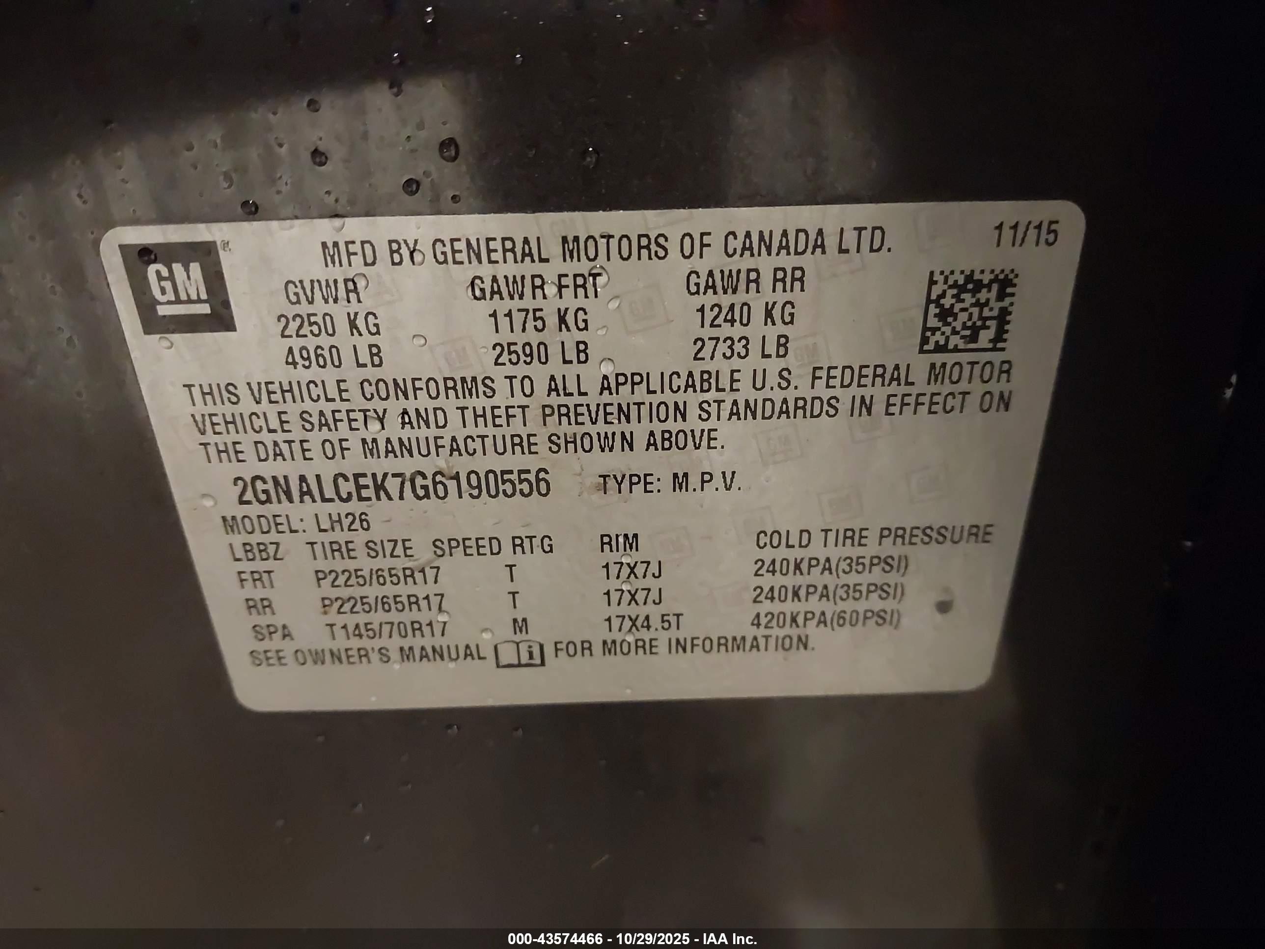 CHEVROLET EQUINOX image 9