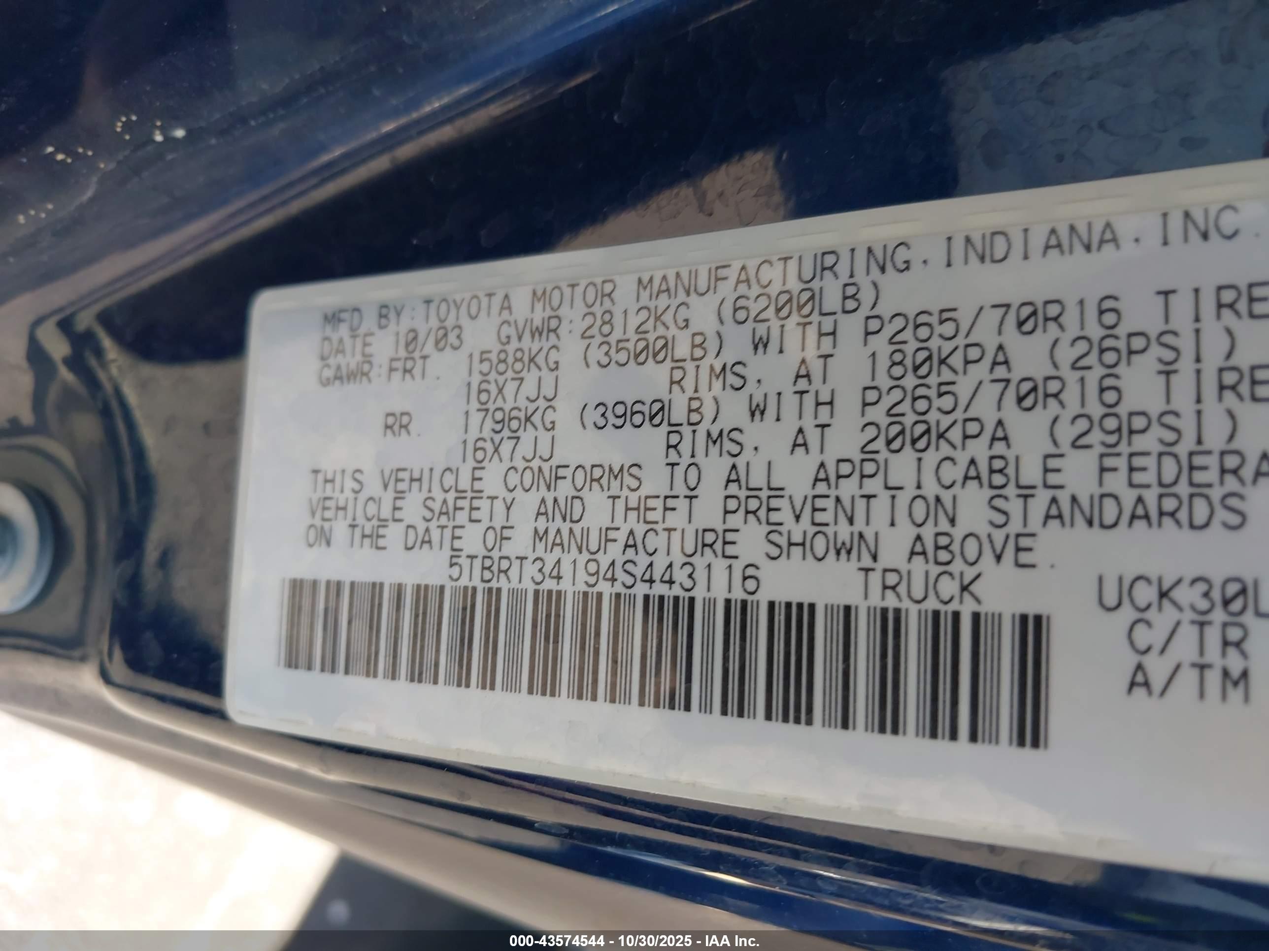 TOYOTA TUNDRA image 9