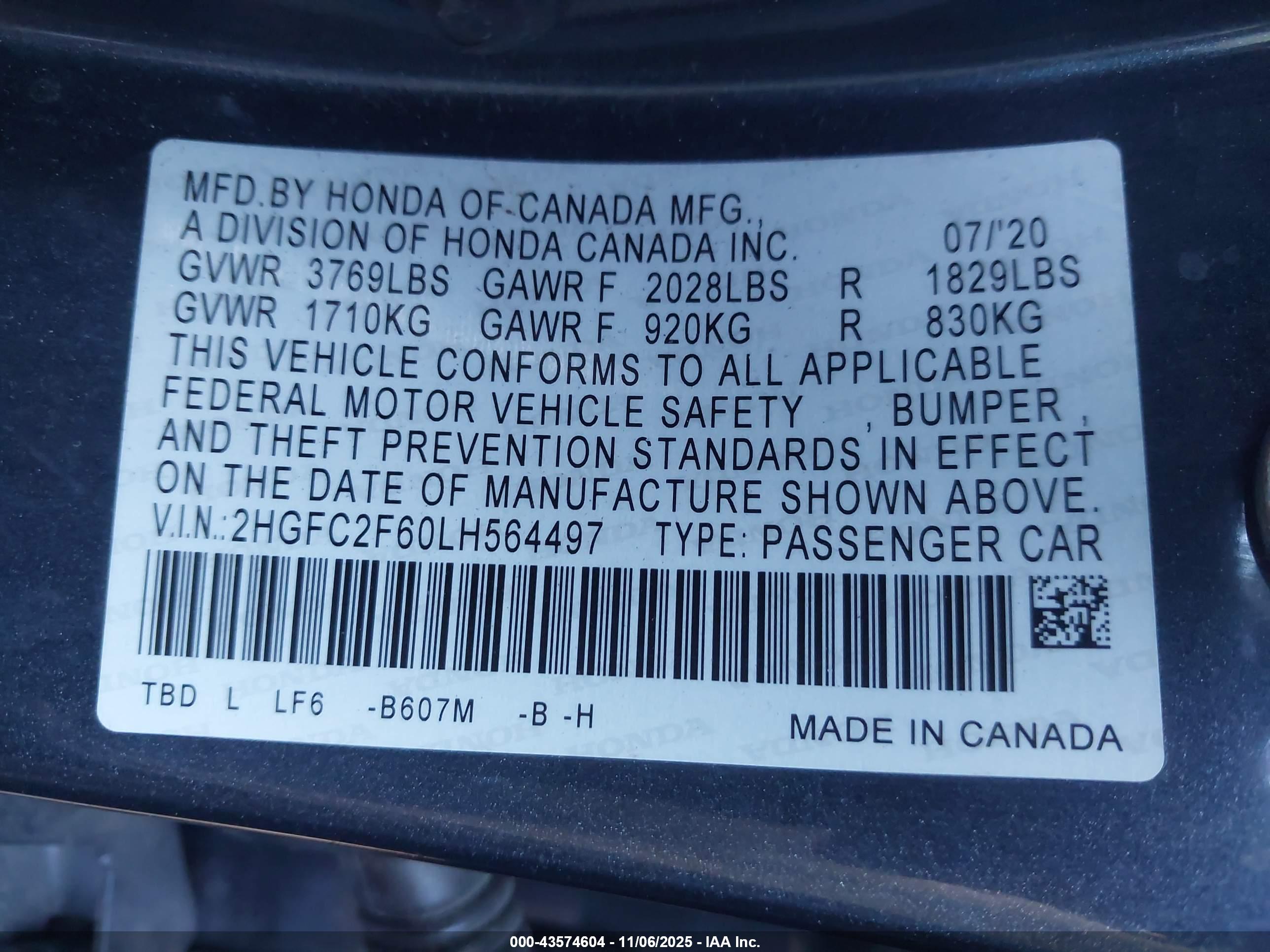 HONDA CIVIC image 9