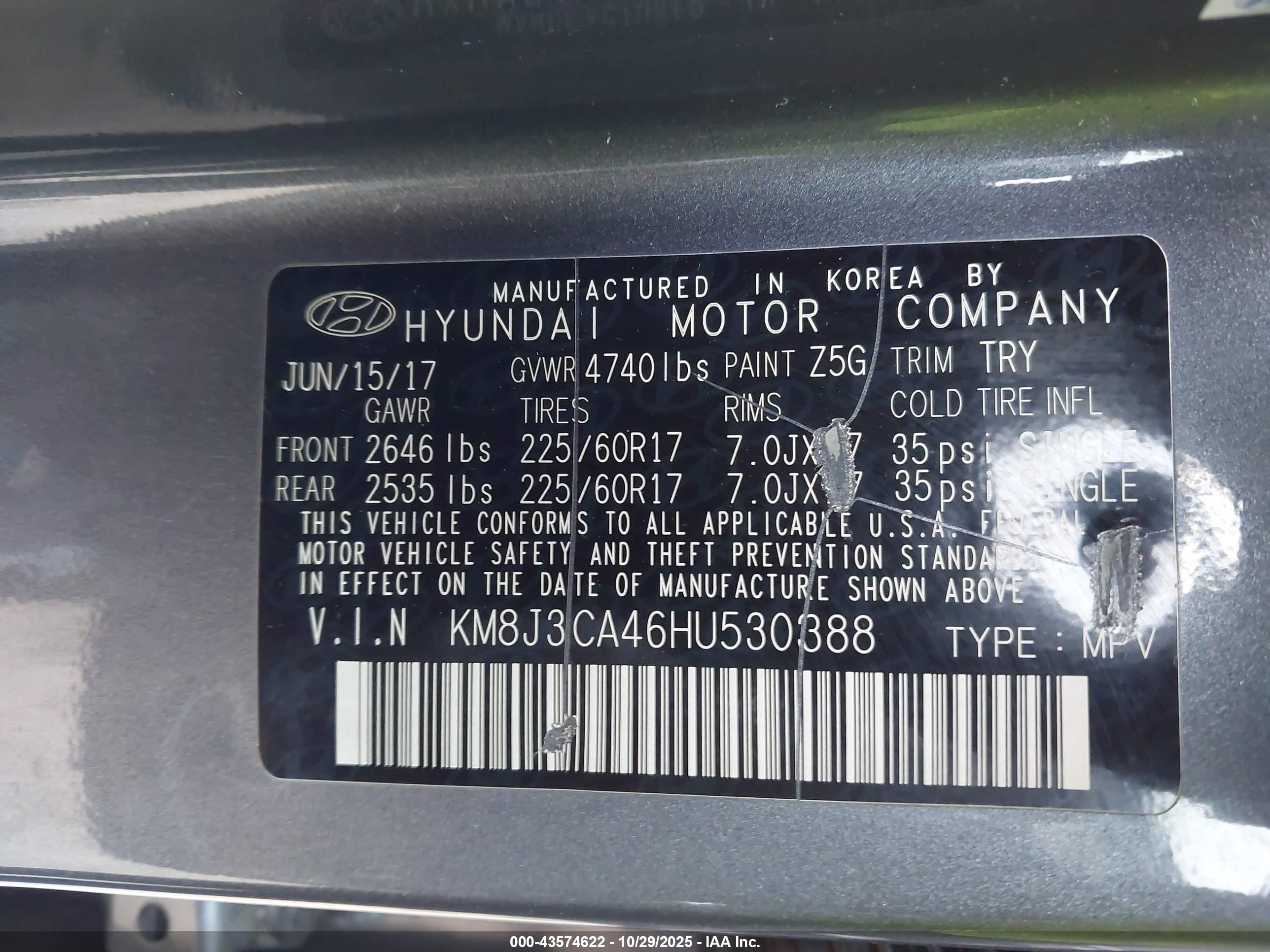 HYUNDAI TUCSON image 9