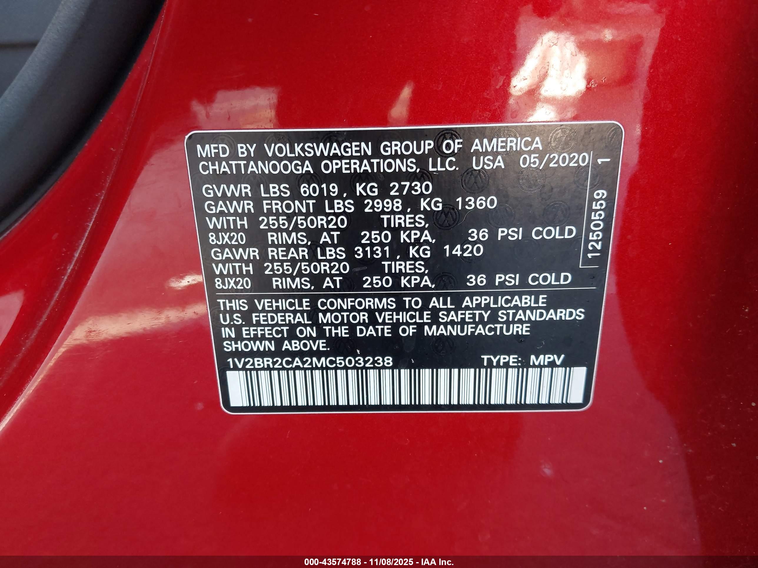 VOLKSWAGEN ATLAS image 9
