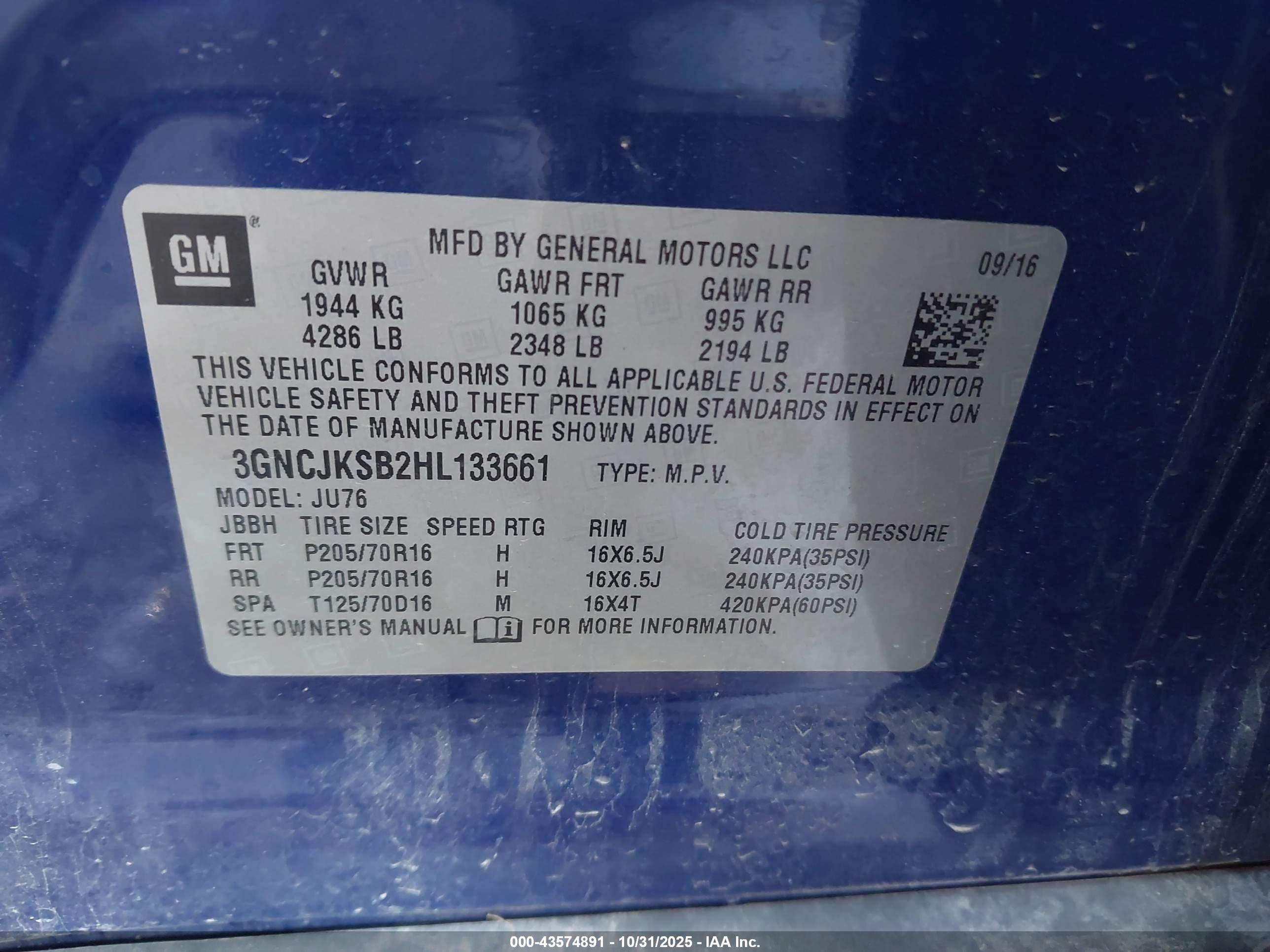 CHEVROLET TRAX image 9