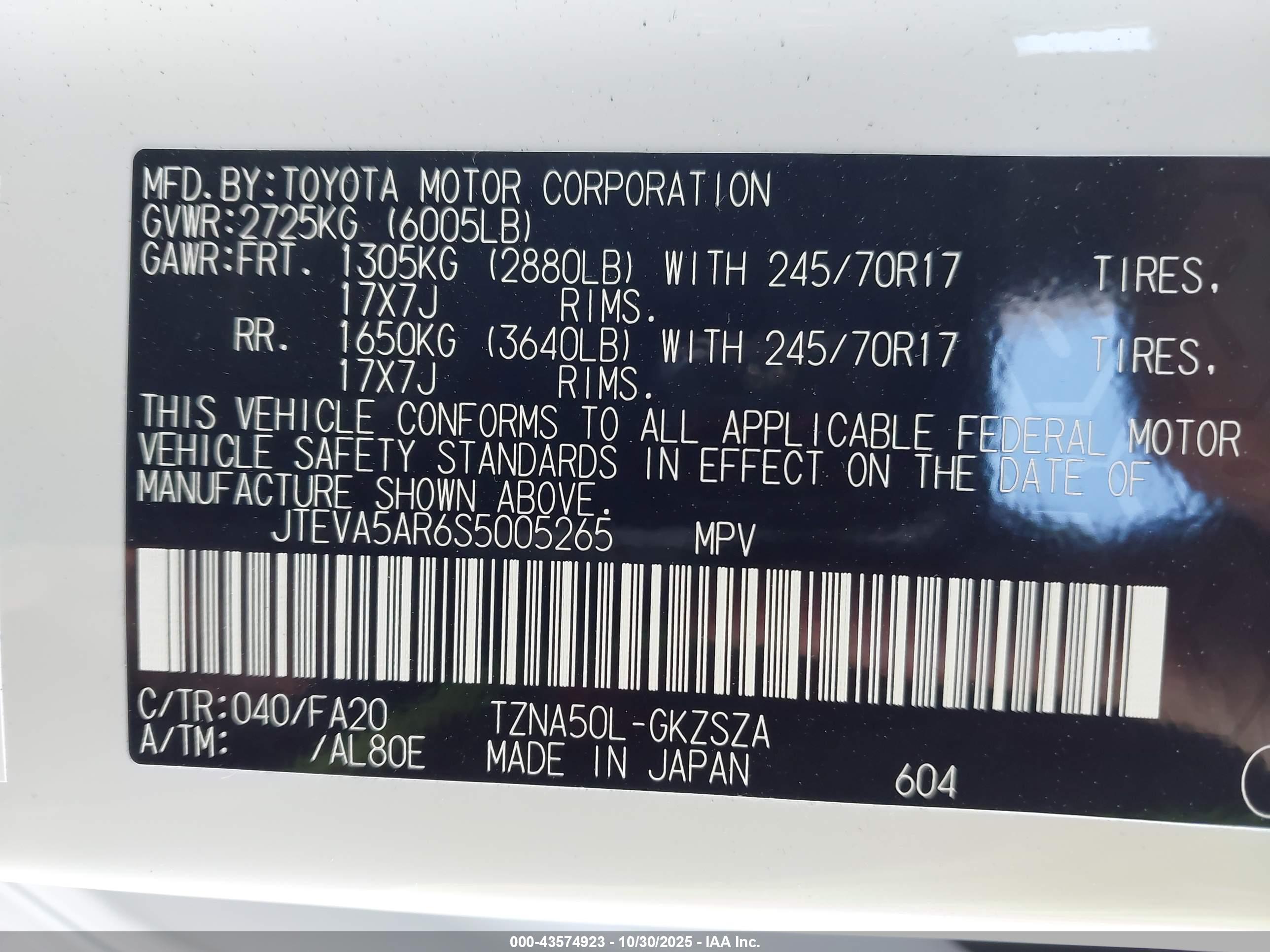 TOYOTA 4RUNNER image 9