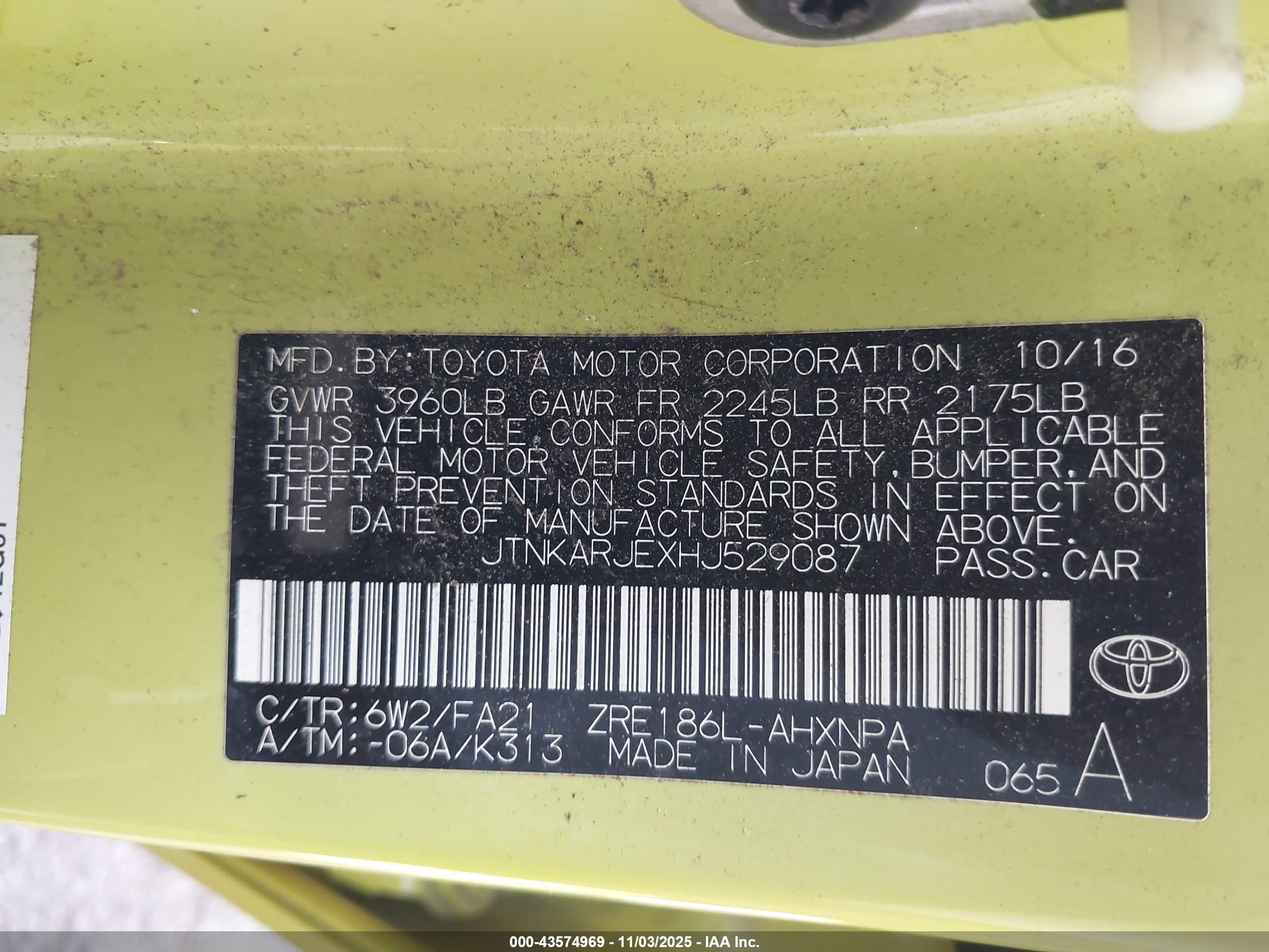 TOYOTA COROLLA image 9