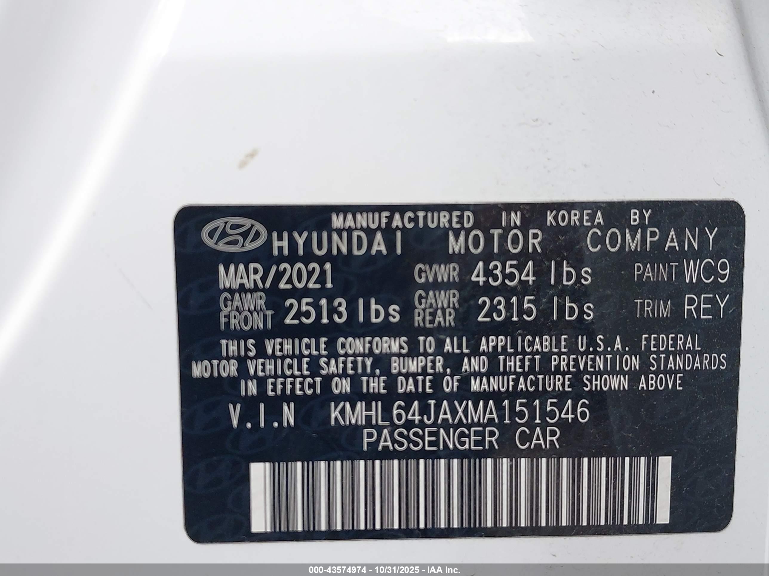 HYUNDAI SONATA image 9