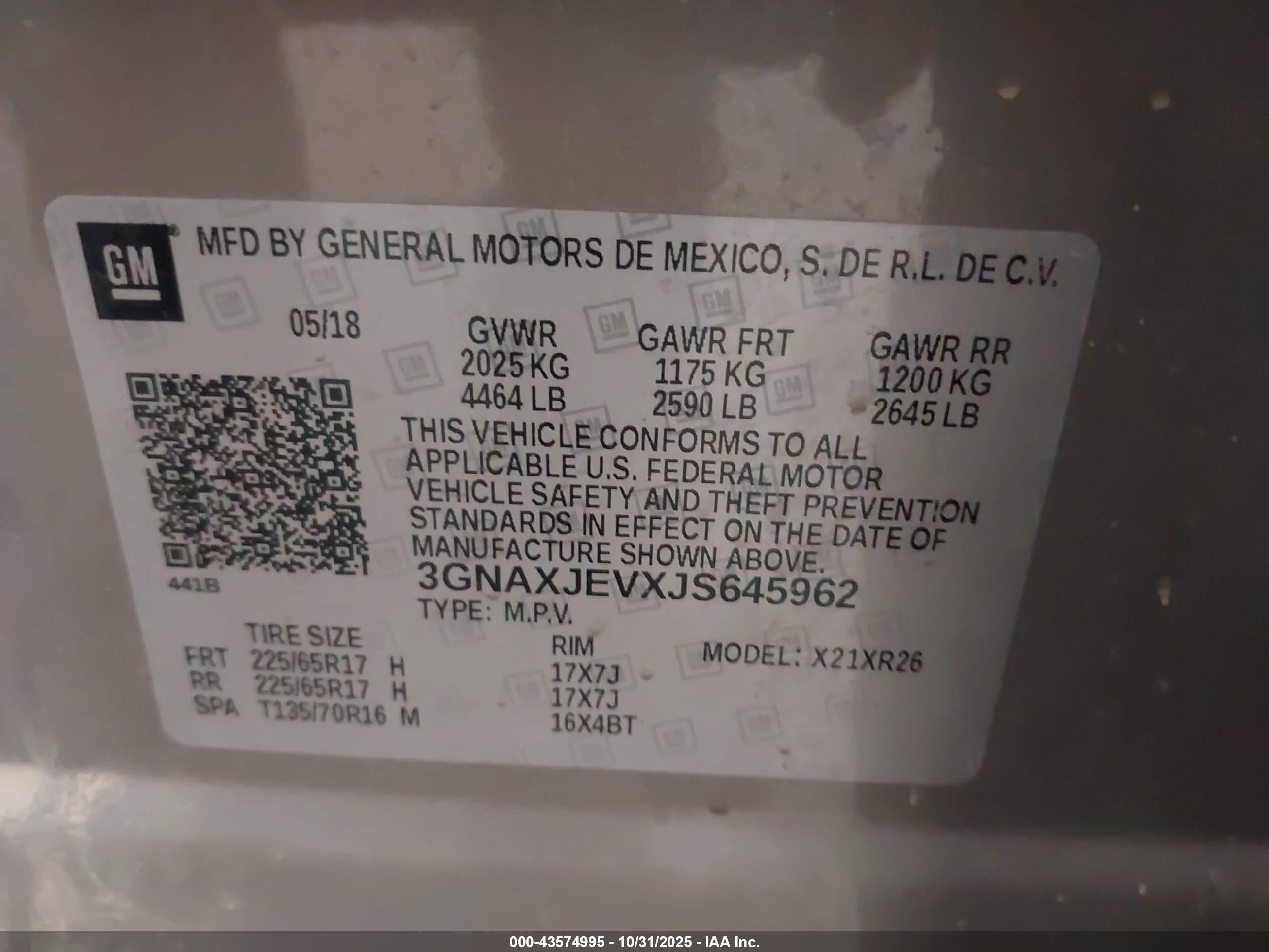 CHEVROLET EQUINOX image 9
