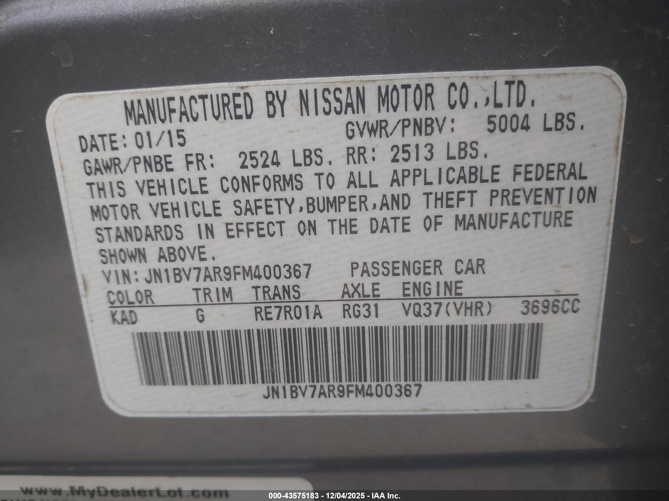 INFINITI Q50 image 9