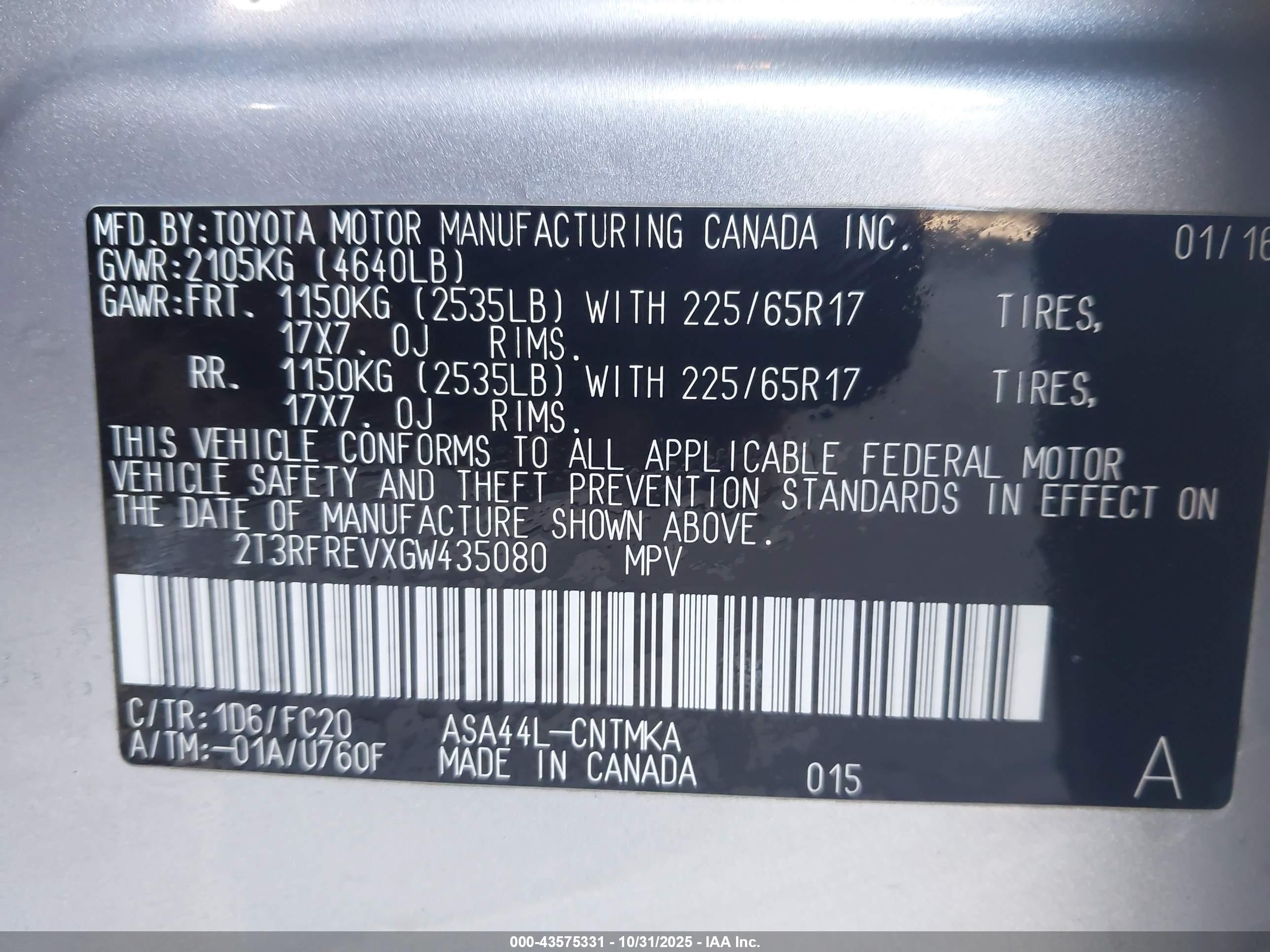 TOYOTA RAV4 image 9
