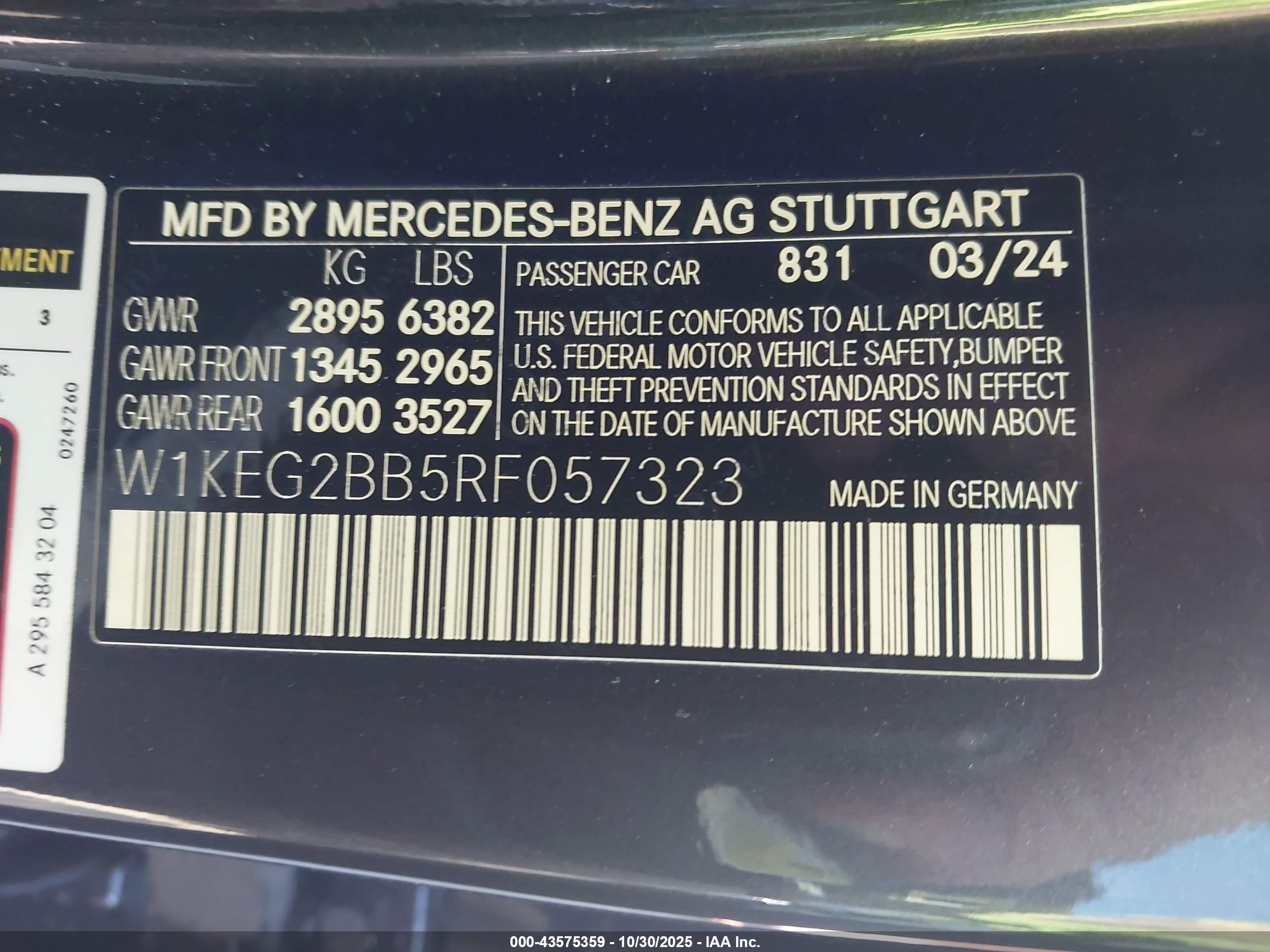 MERCEDES-BENZ EQE image 9