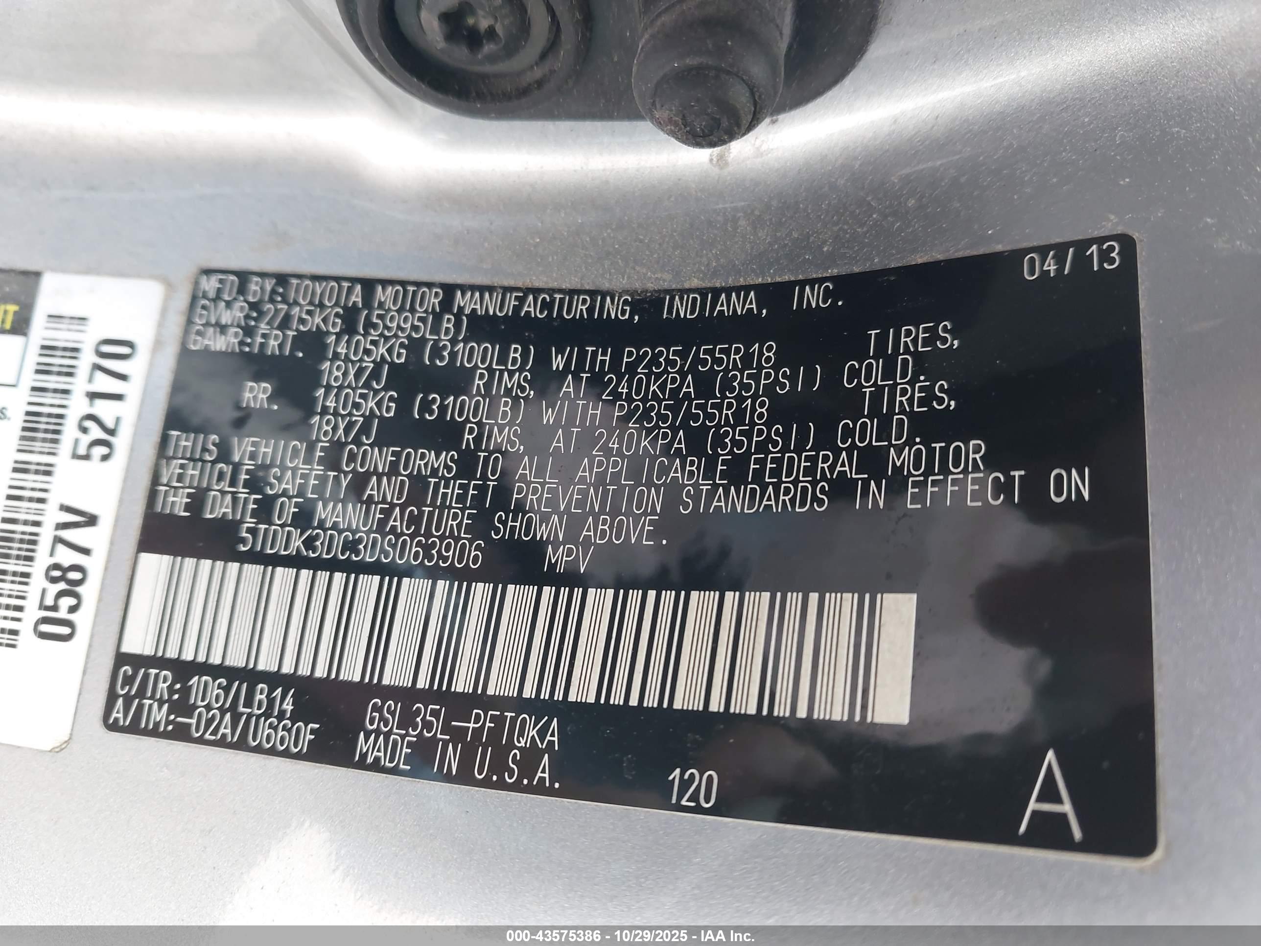 TOYOTA SIENNA image 9