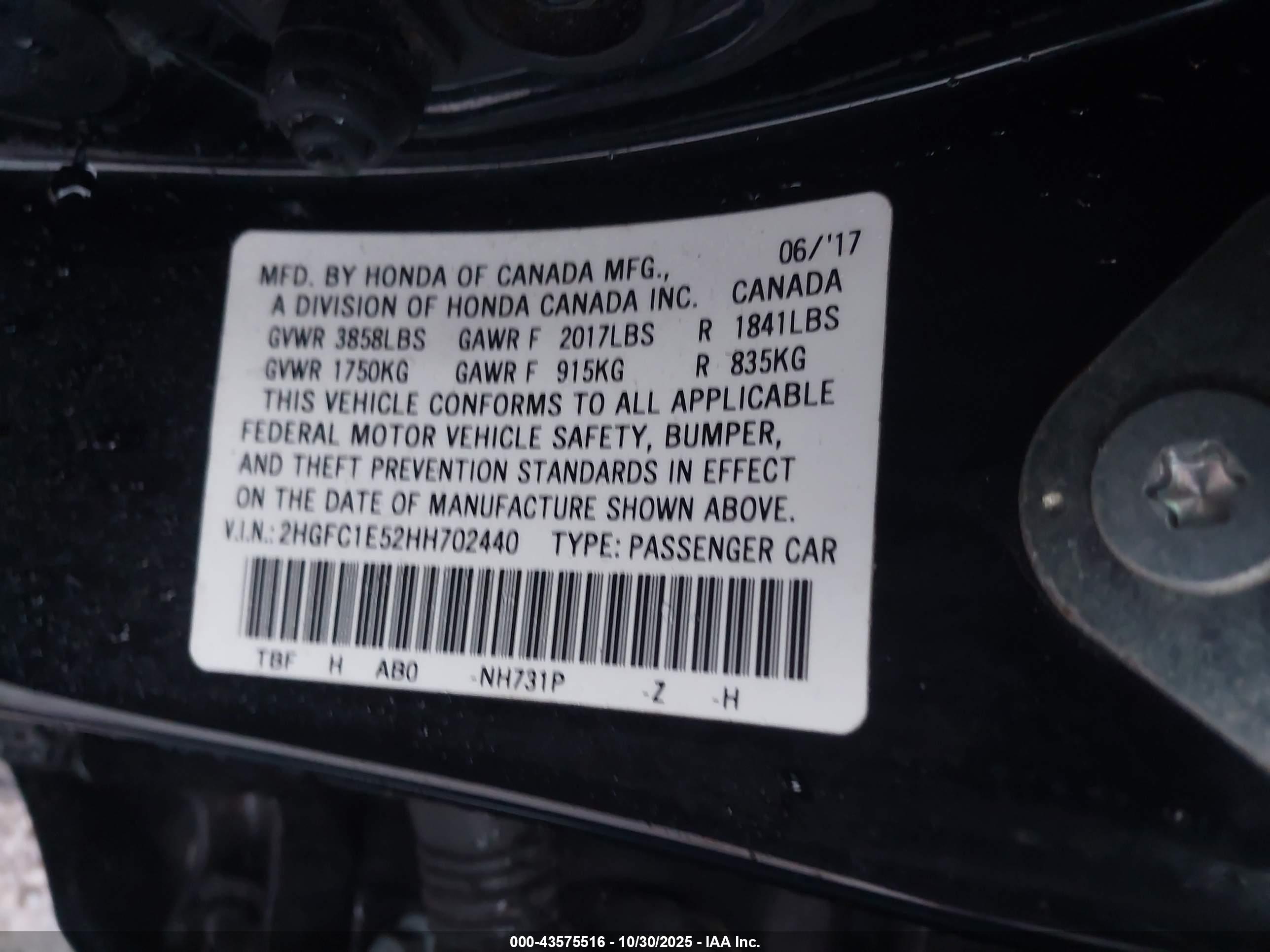 HONDA CIVIC image 9