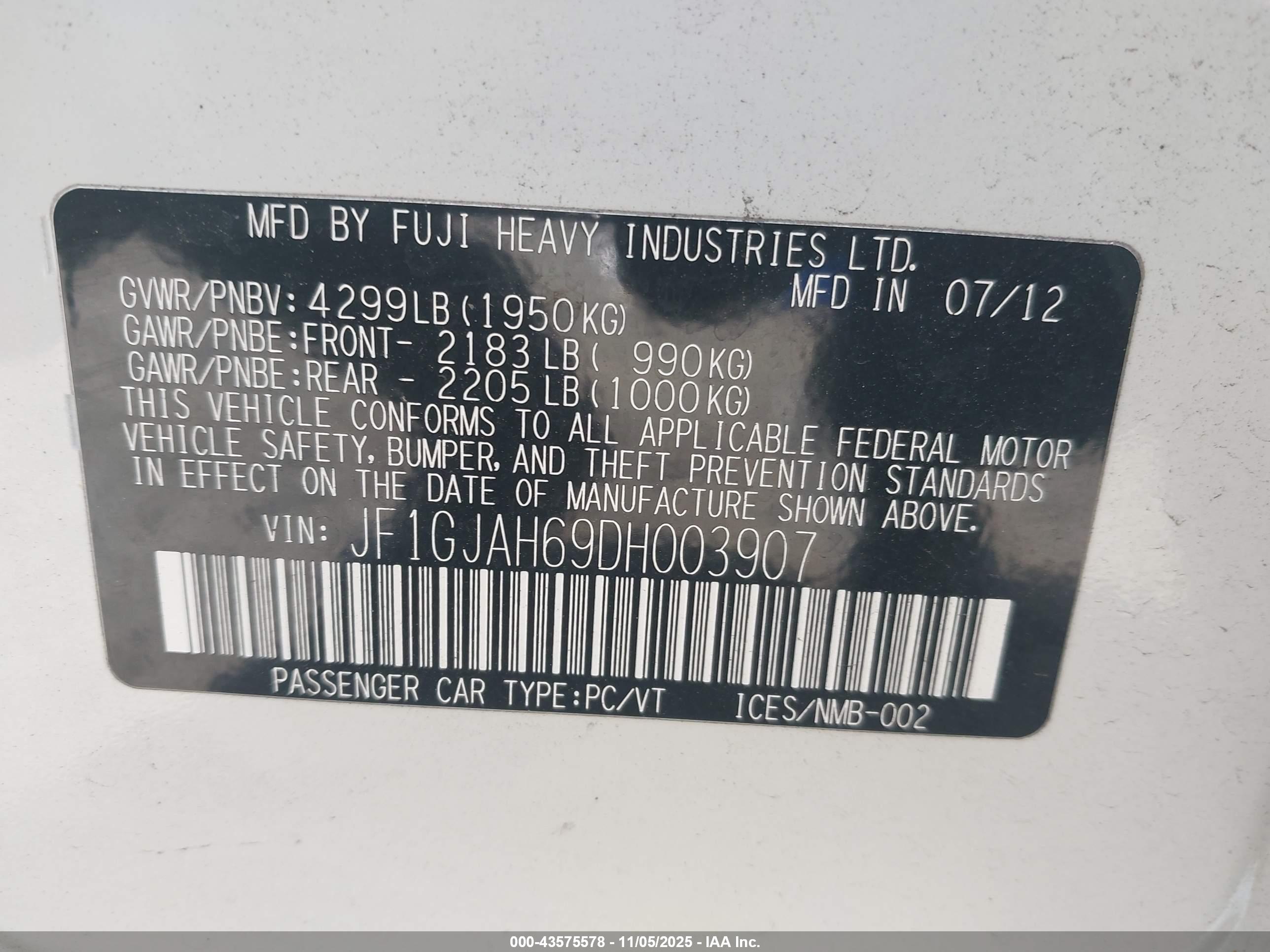 SUBARU IMPREZA image 9