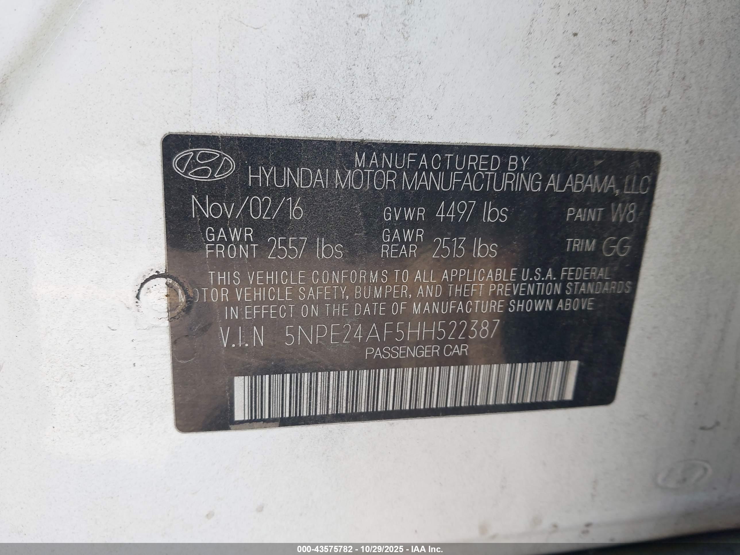 HYUNDAI SONATA image 9