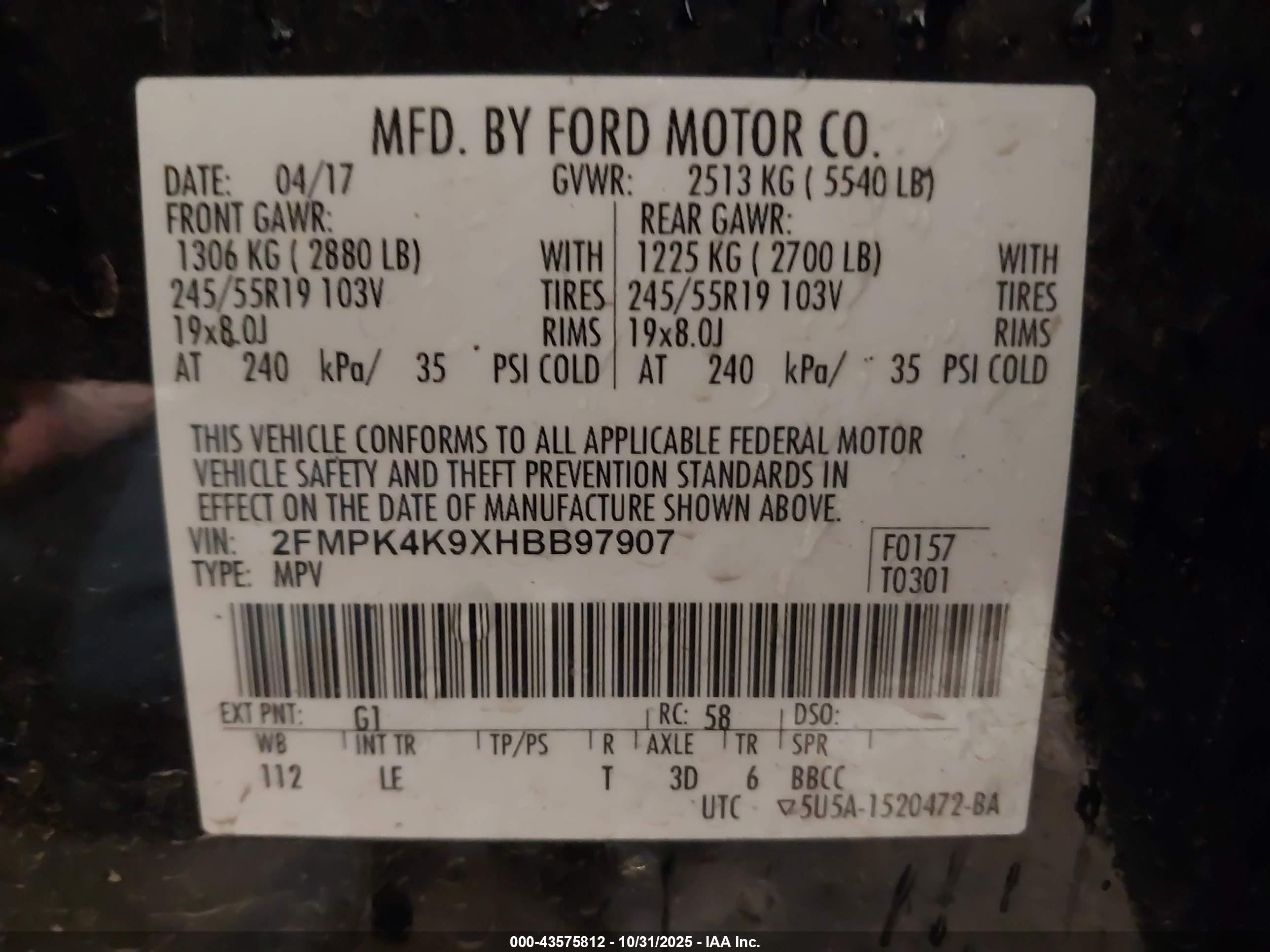FORD EDGE image 9