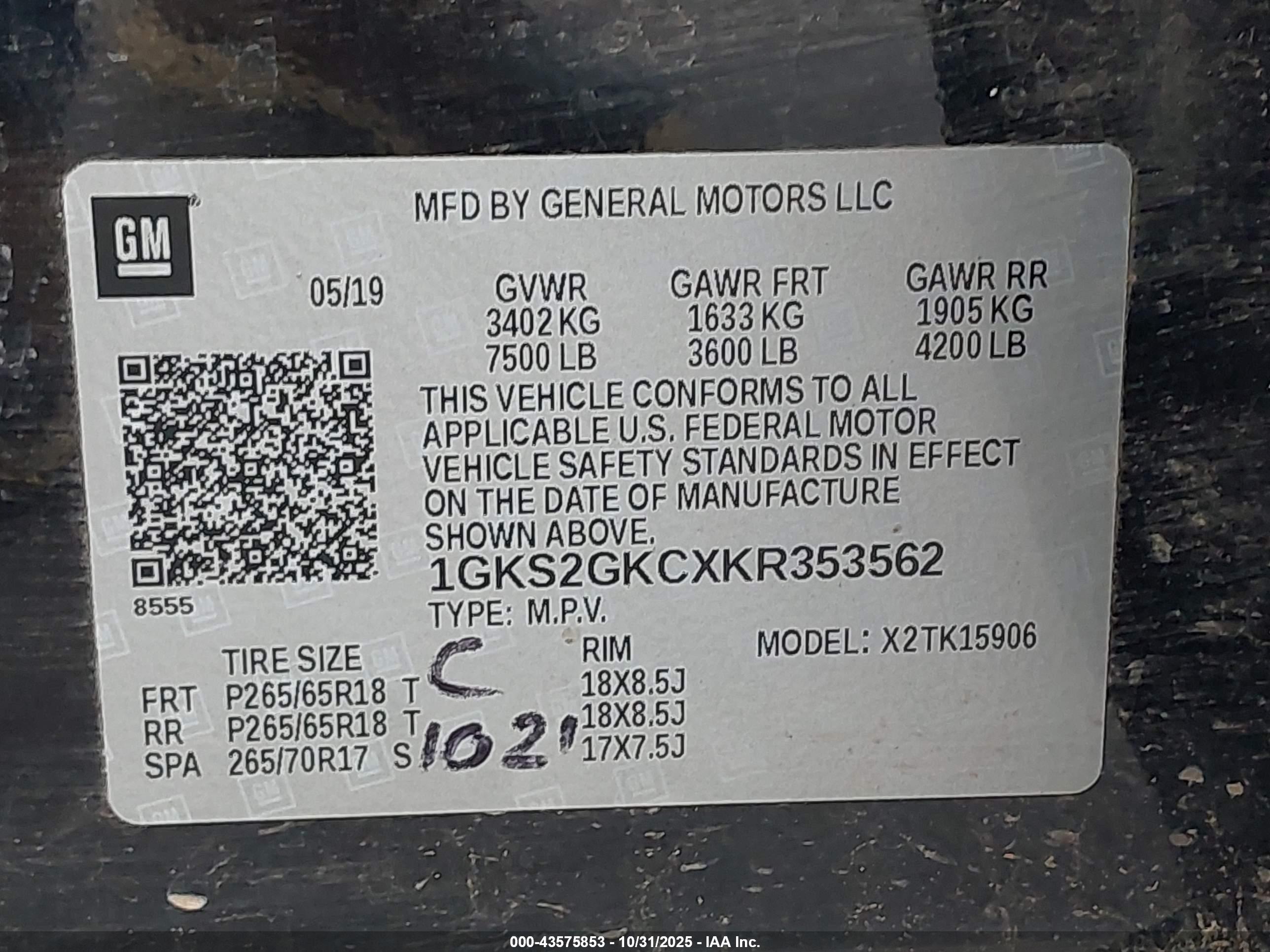 GMC YUKON image 9
