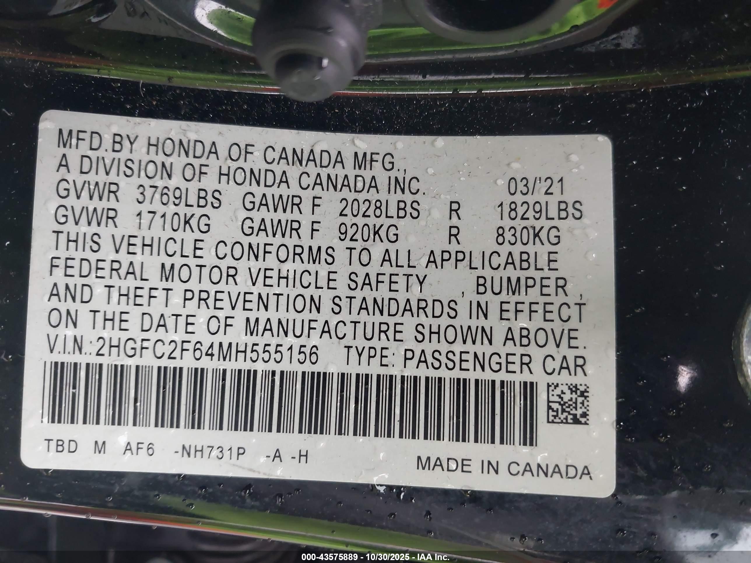 HONDA CIVIC image 9
