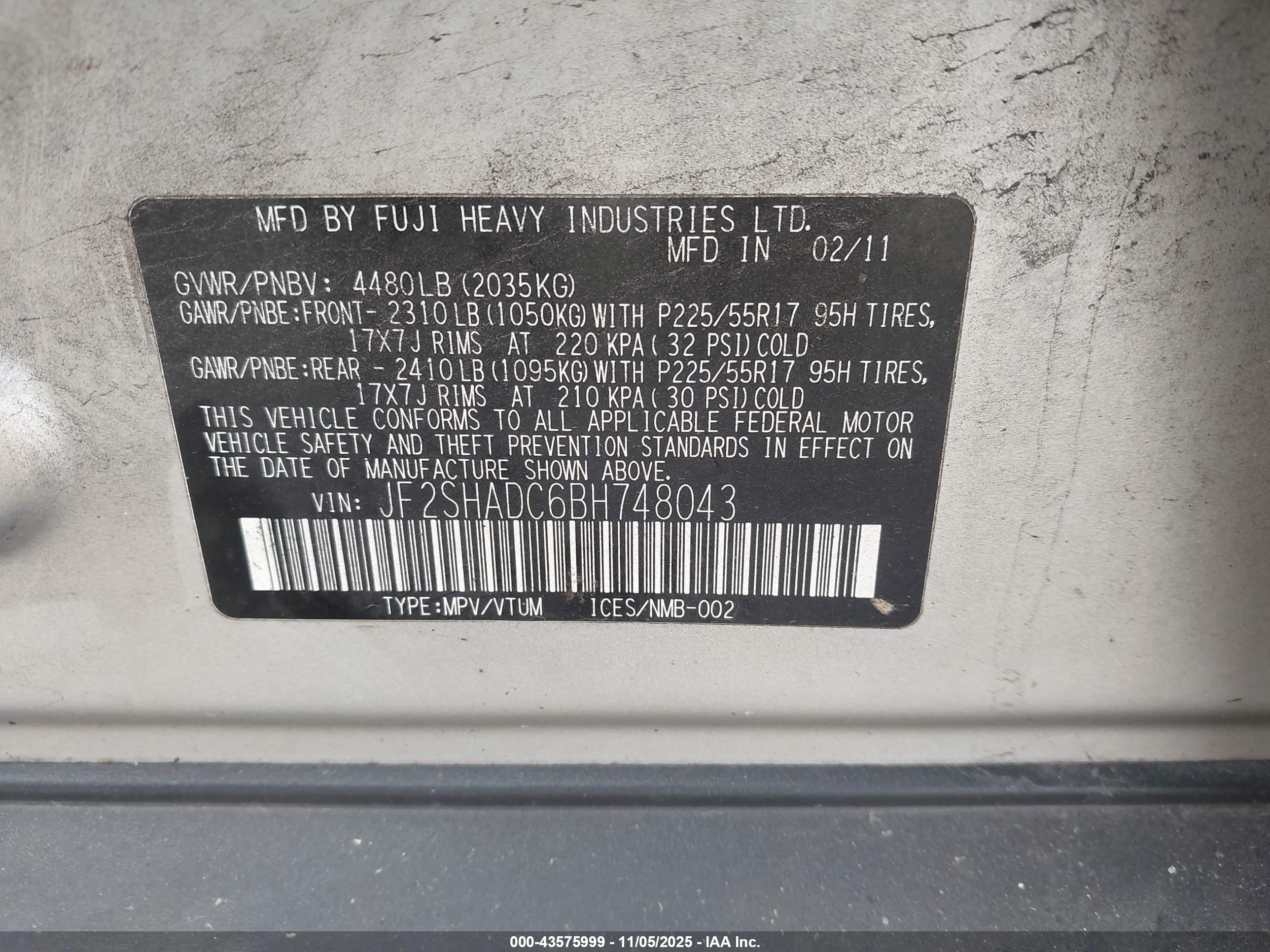 SUBARU FORESTER image 9