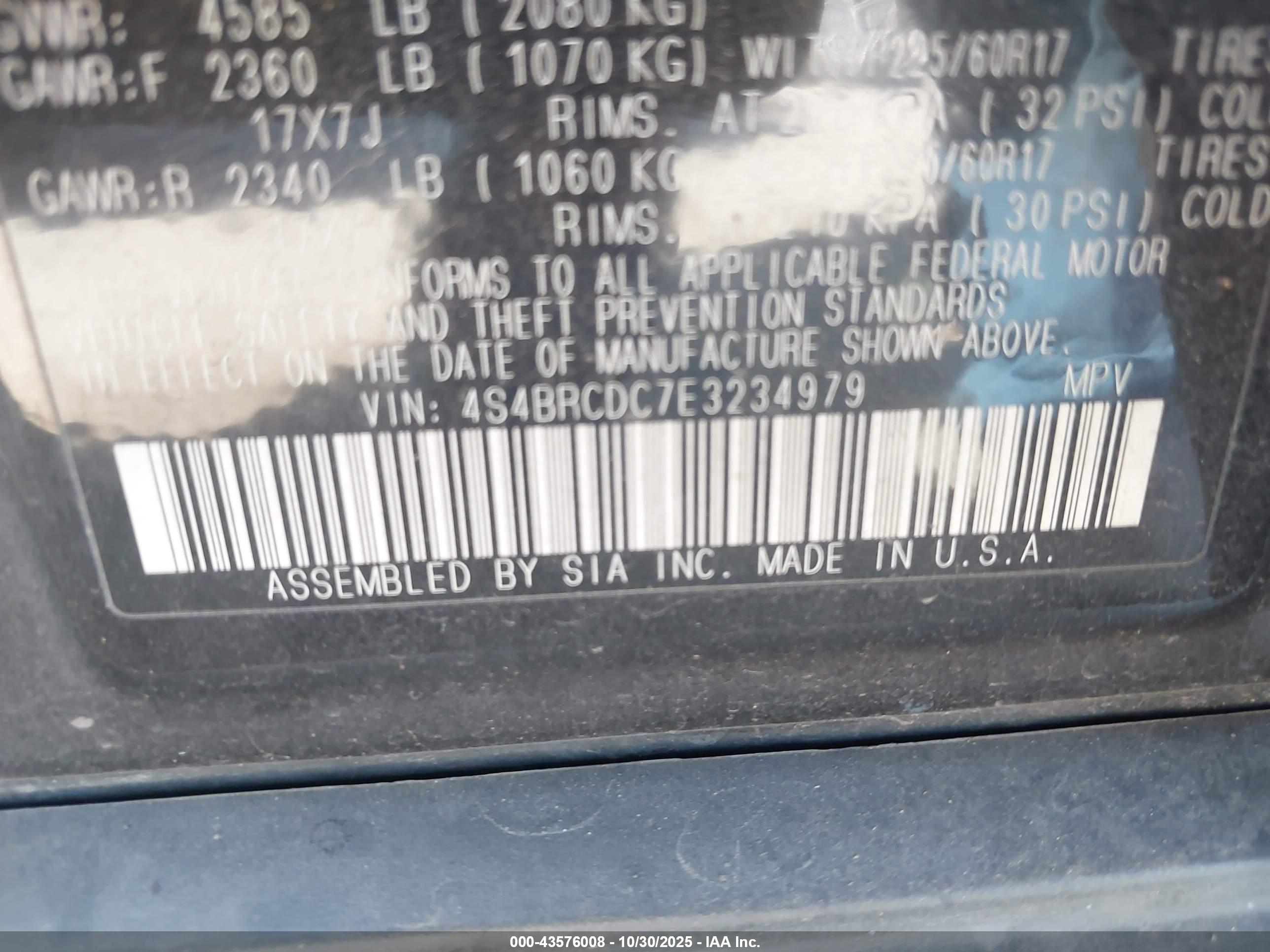 SUBARU OUTBACK image 9