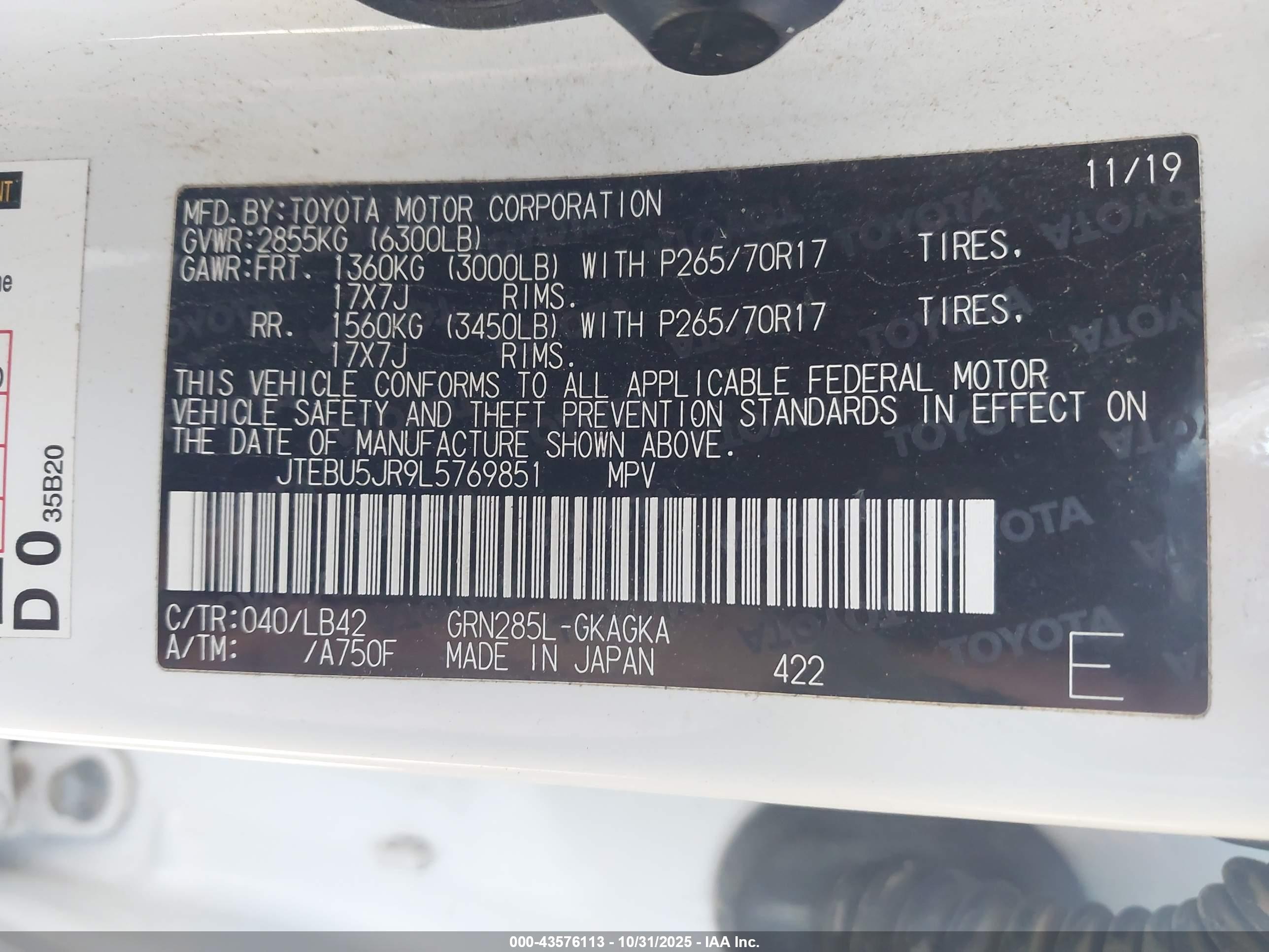 TOYOTA 4RUNNER image 9