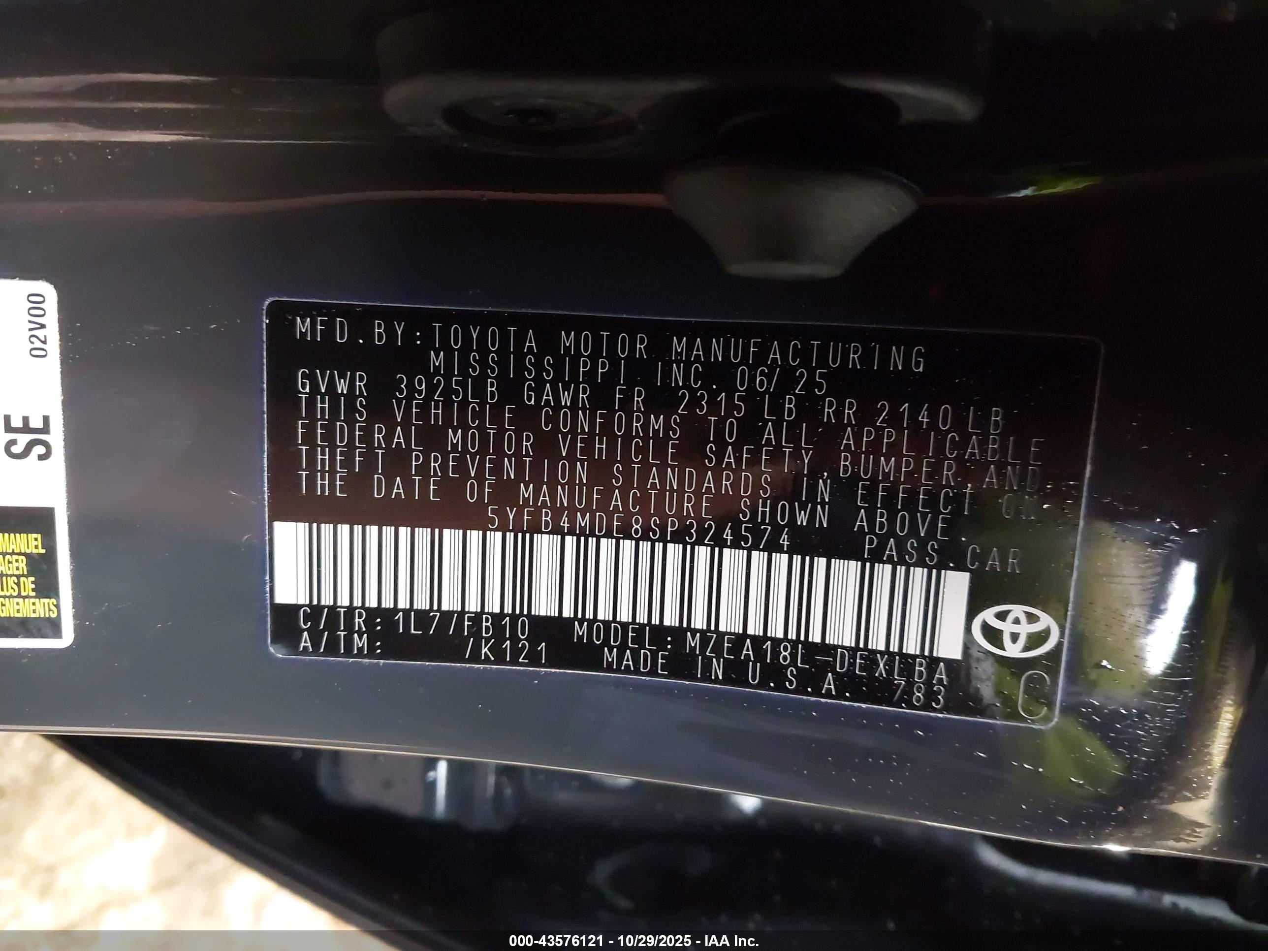 TOYOTA COROLLA image 9