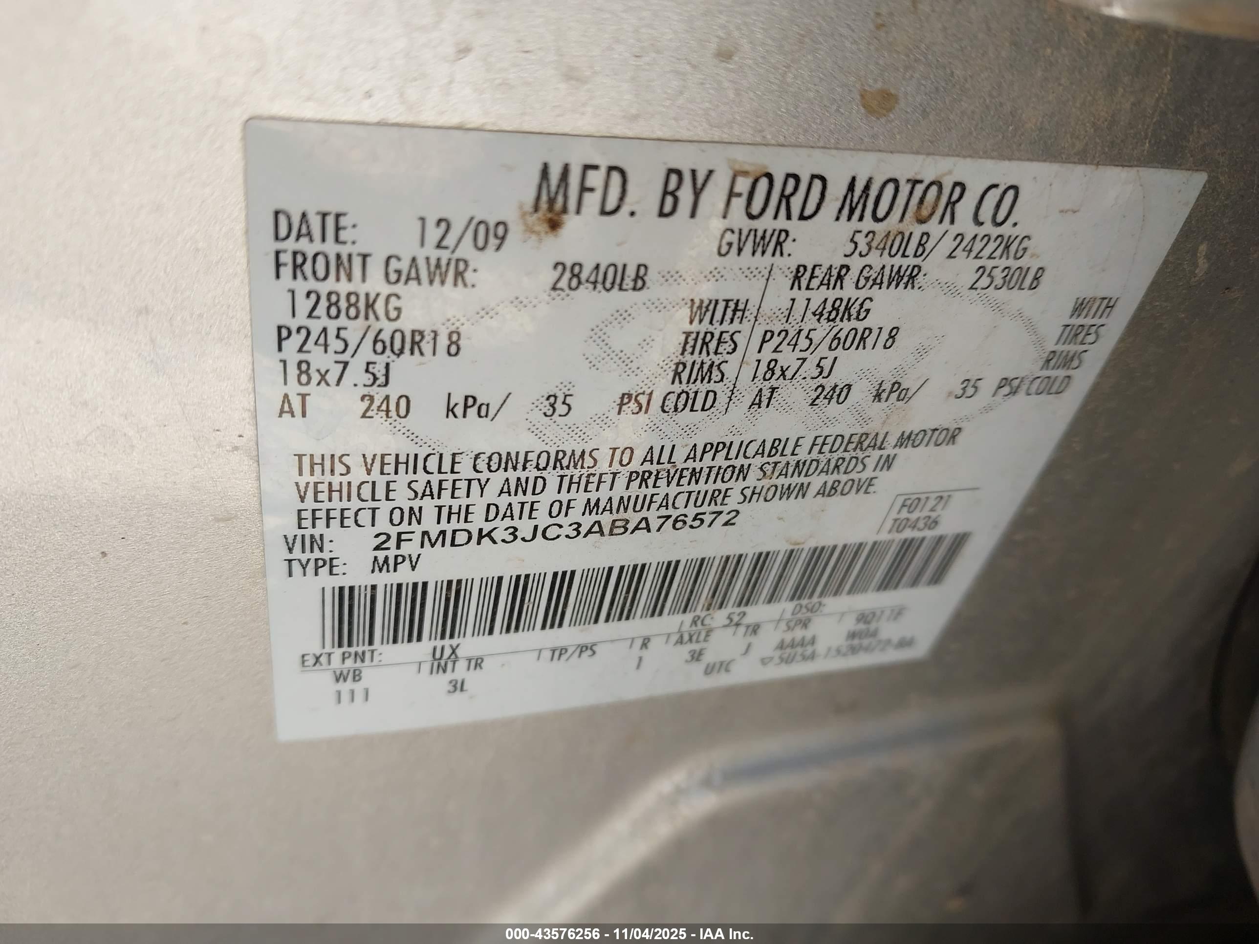 FORD EDGE image 9