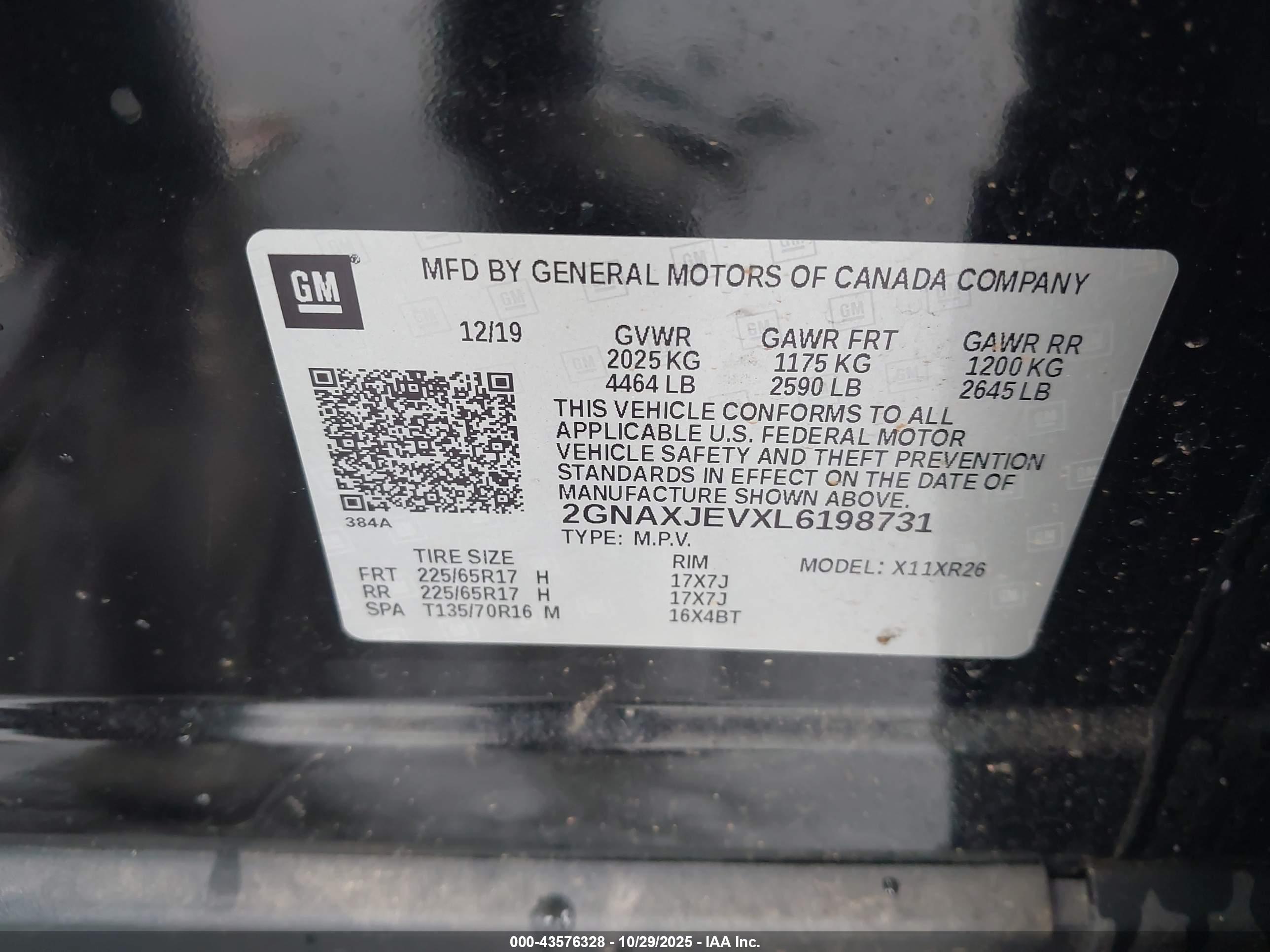 CHEVROLET EQUINOX image 9