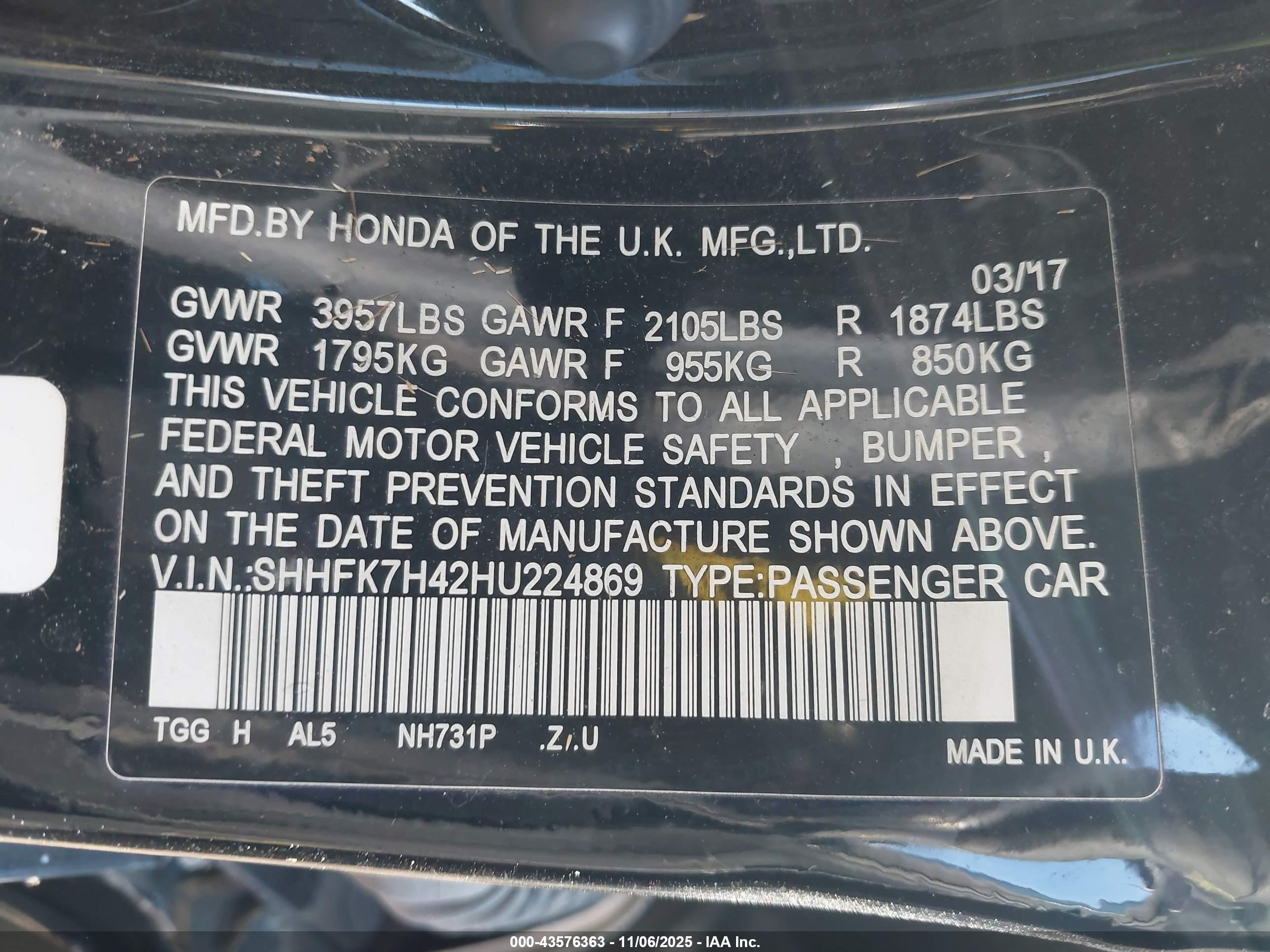 HONDA CIVIC image 9