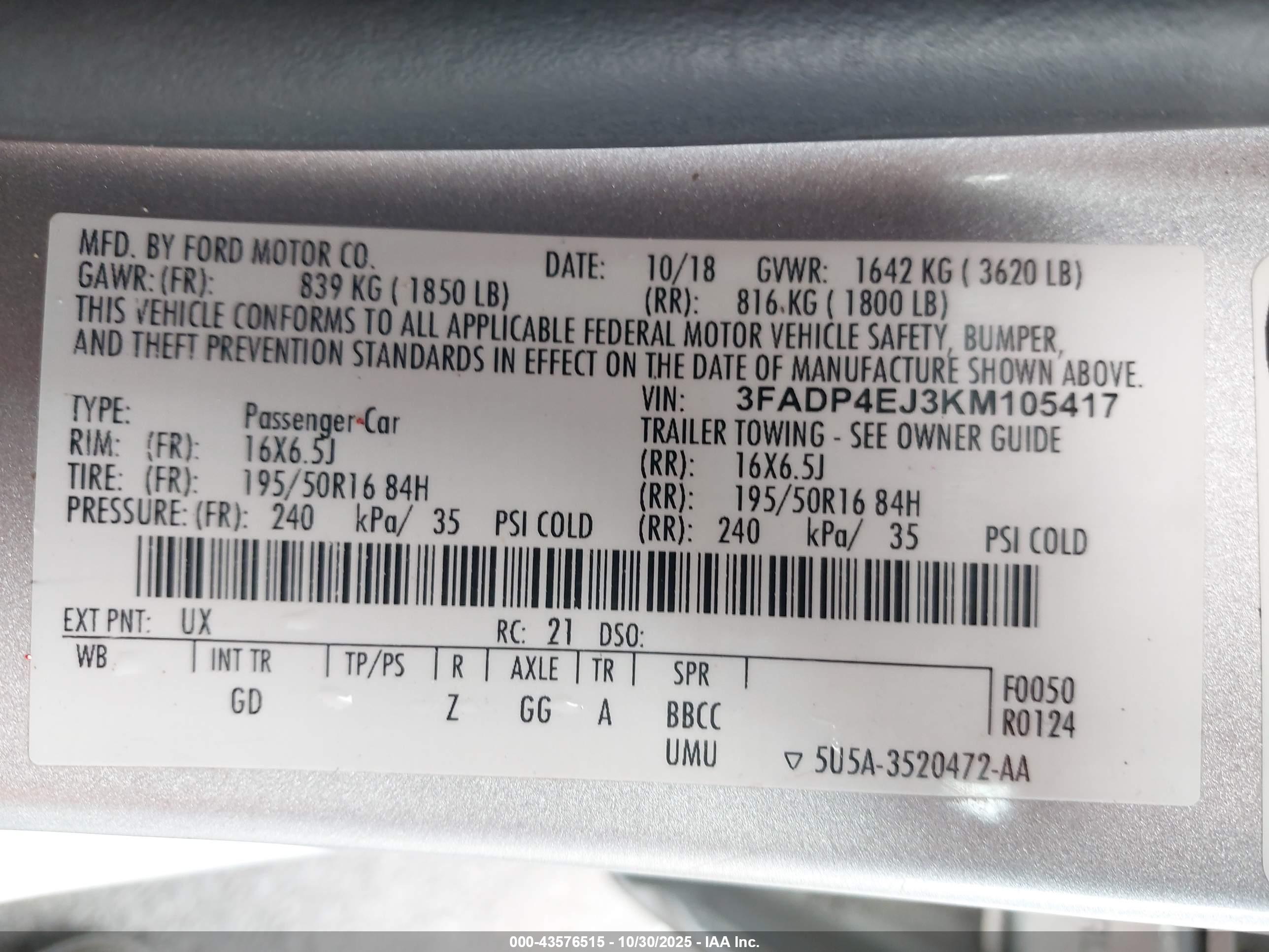 FORD FIESTA image 9