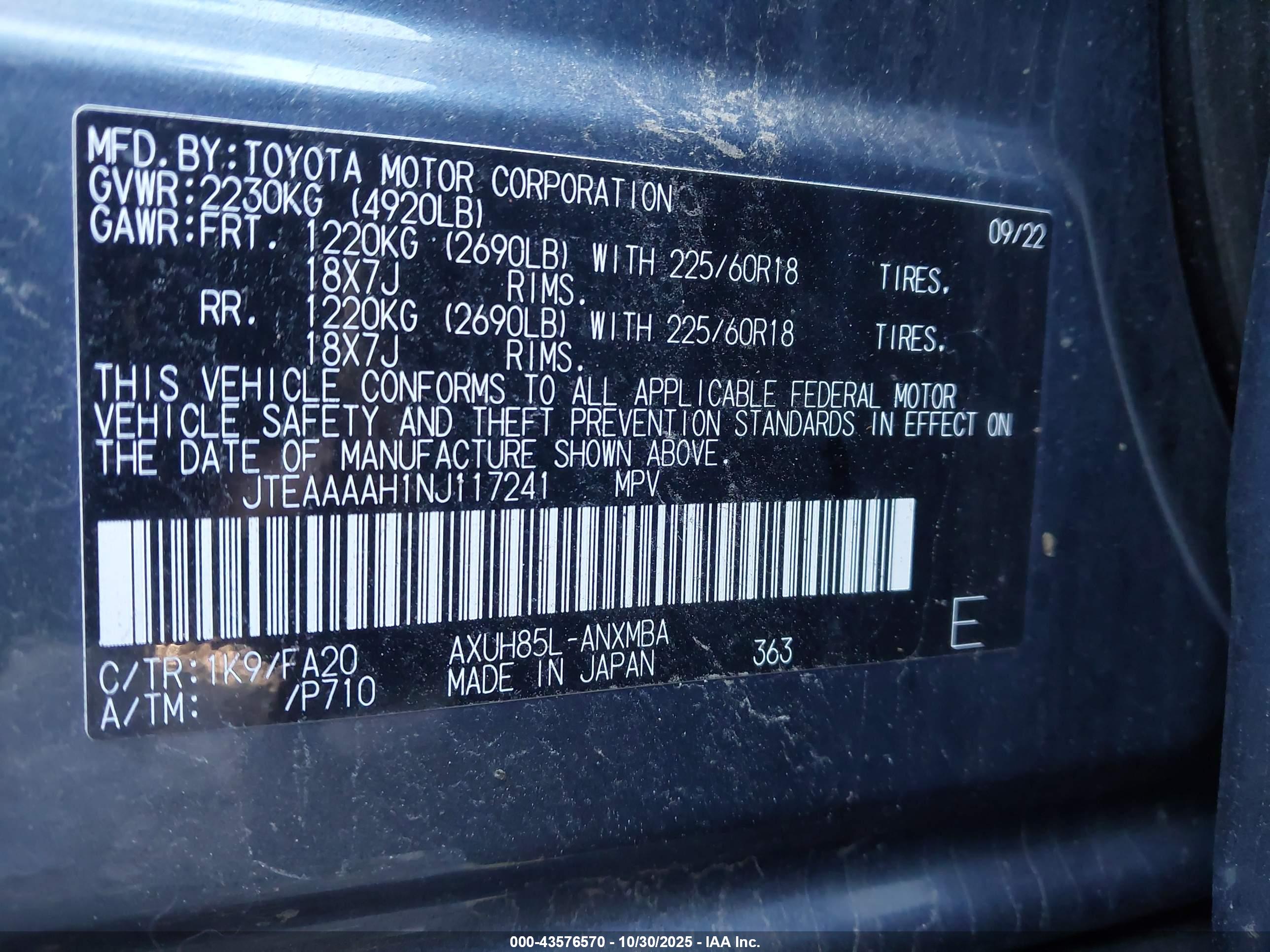 TOYOTA VENZA image 9