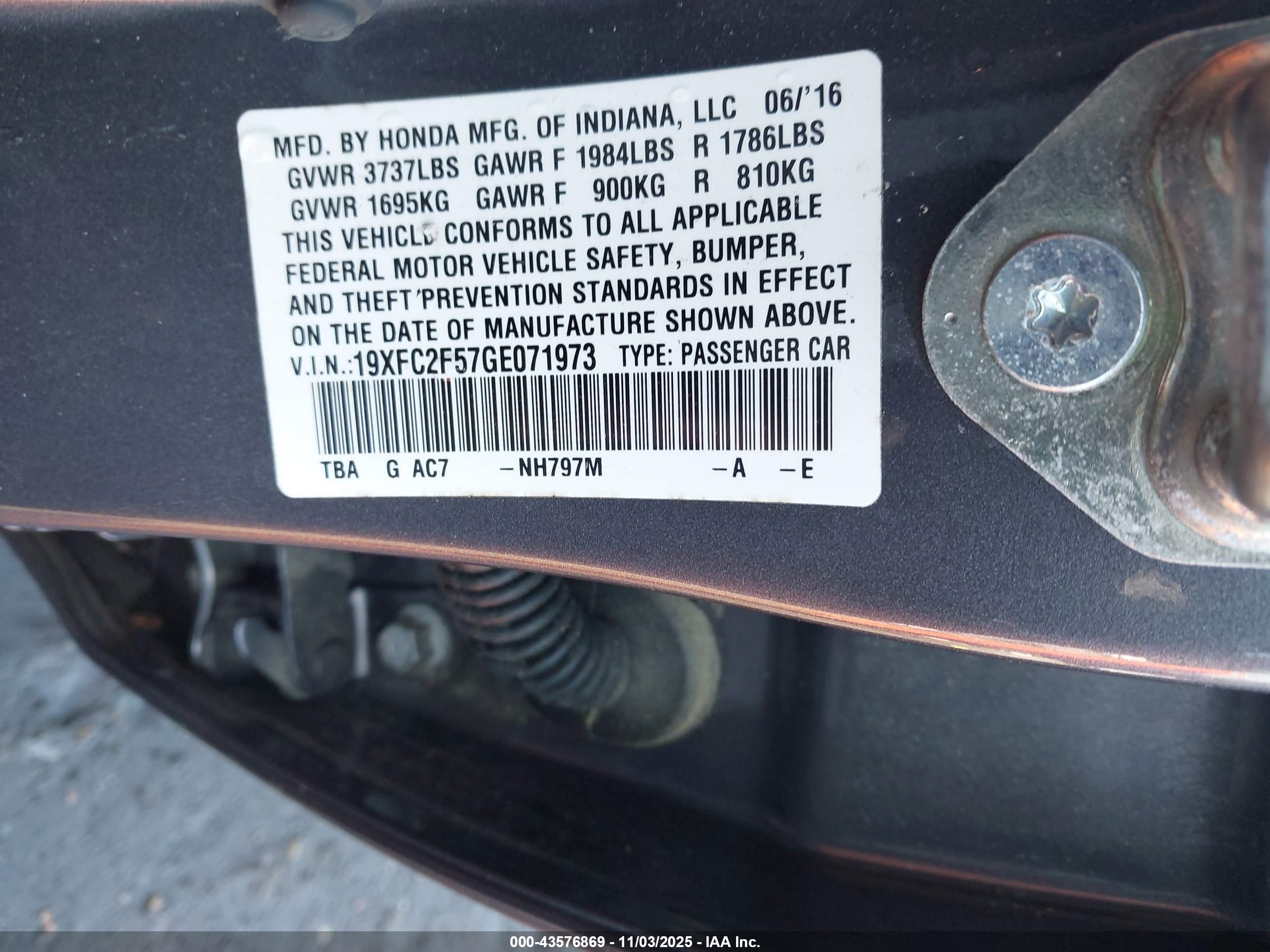 HONDA CIVIC image 9