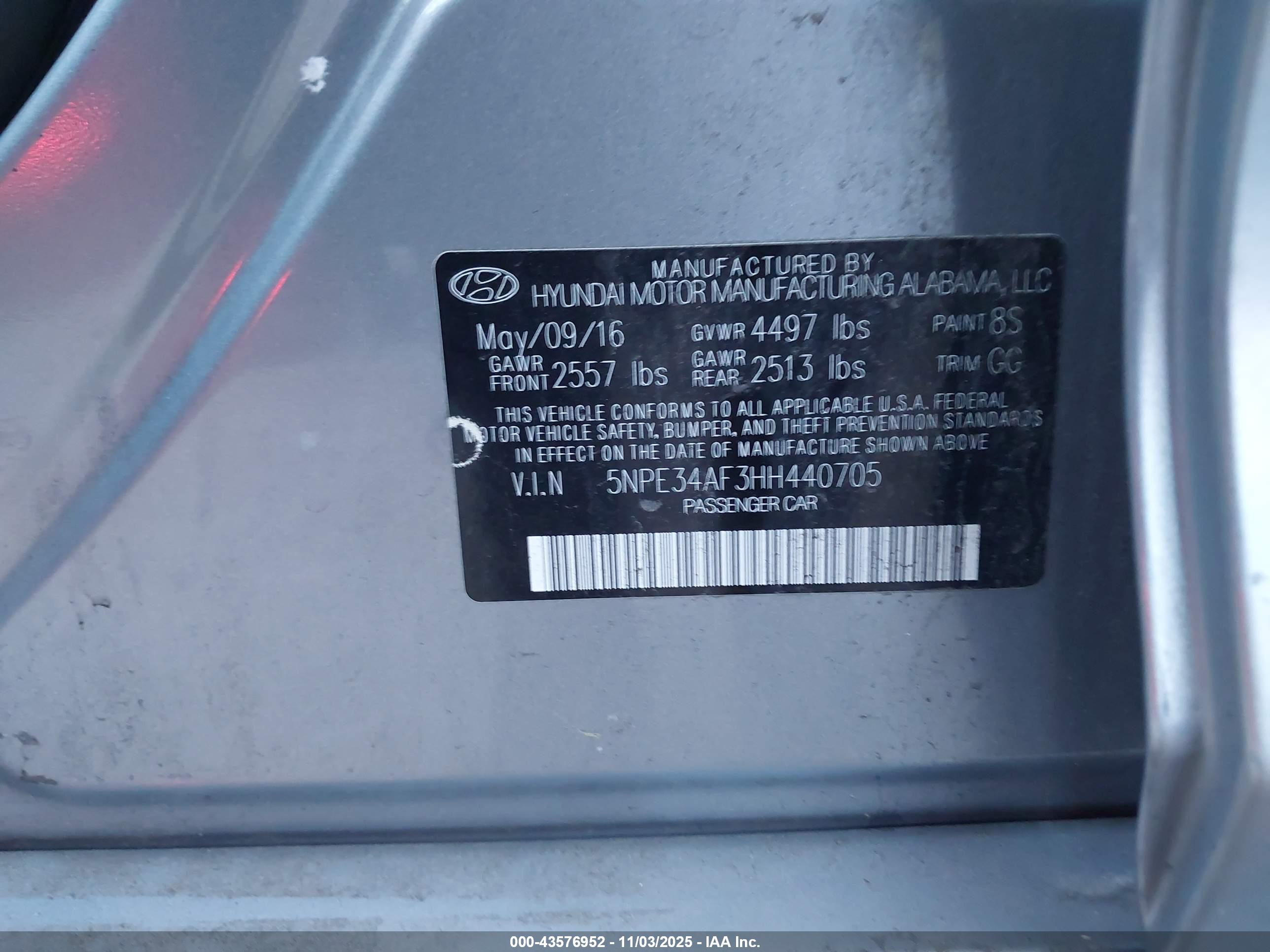 HYUNDAI SONATA image 9