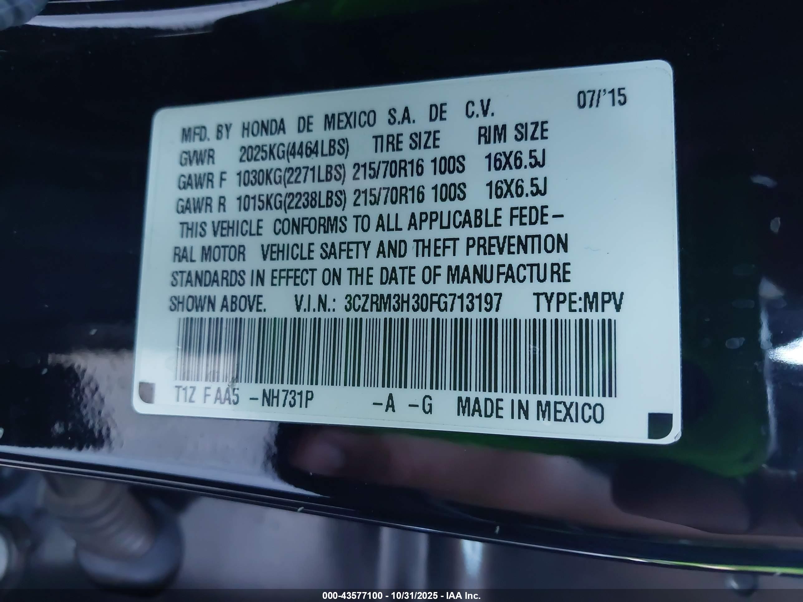 HONDA CR-V image 9
