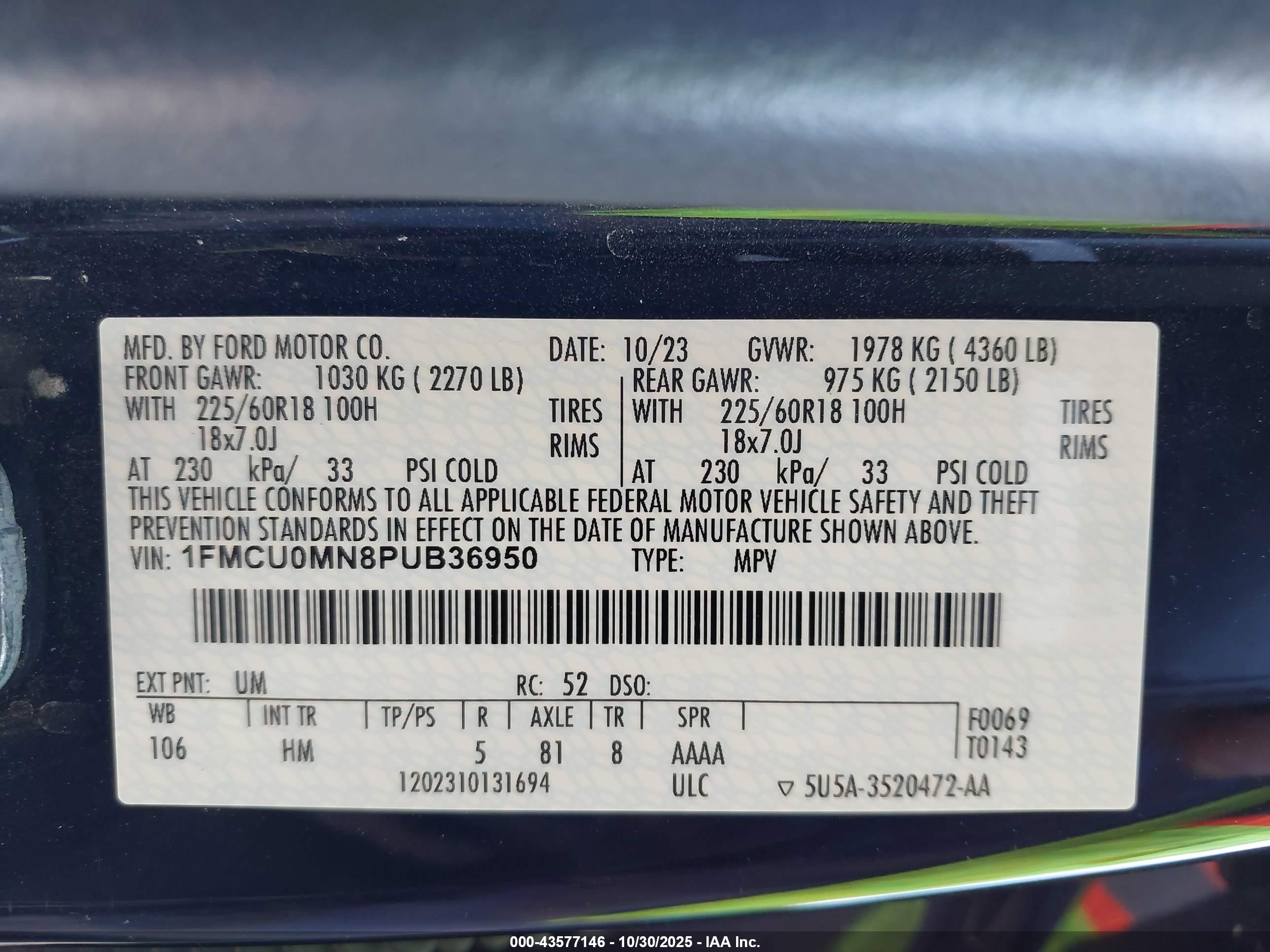 FORD ESCAPE image 9