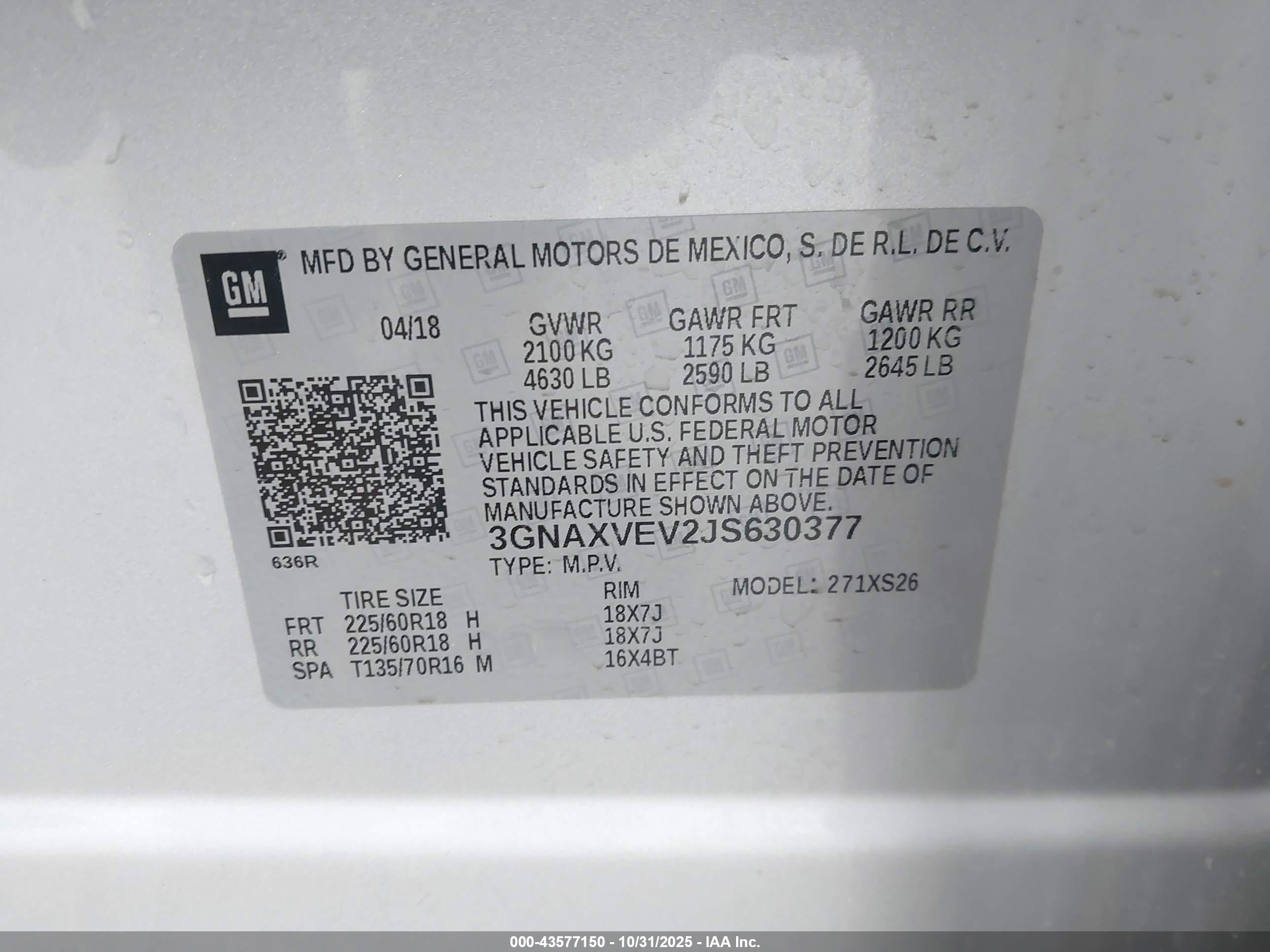 CHEVROLET EQUINOX image 9
