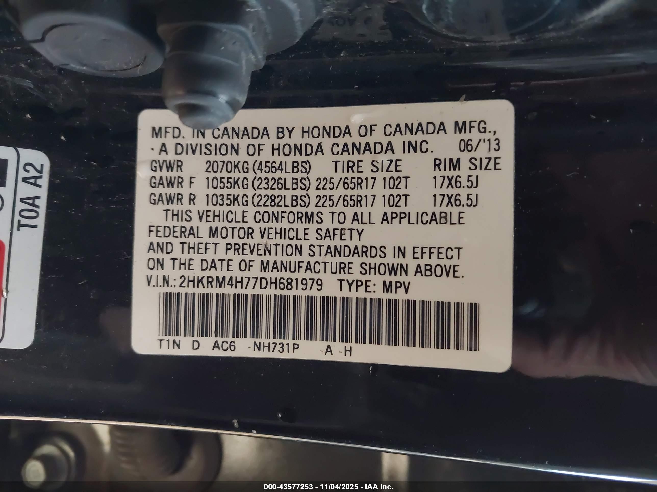 HONDA CR-V image 9