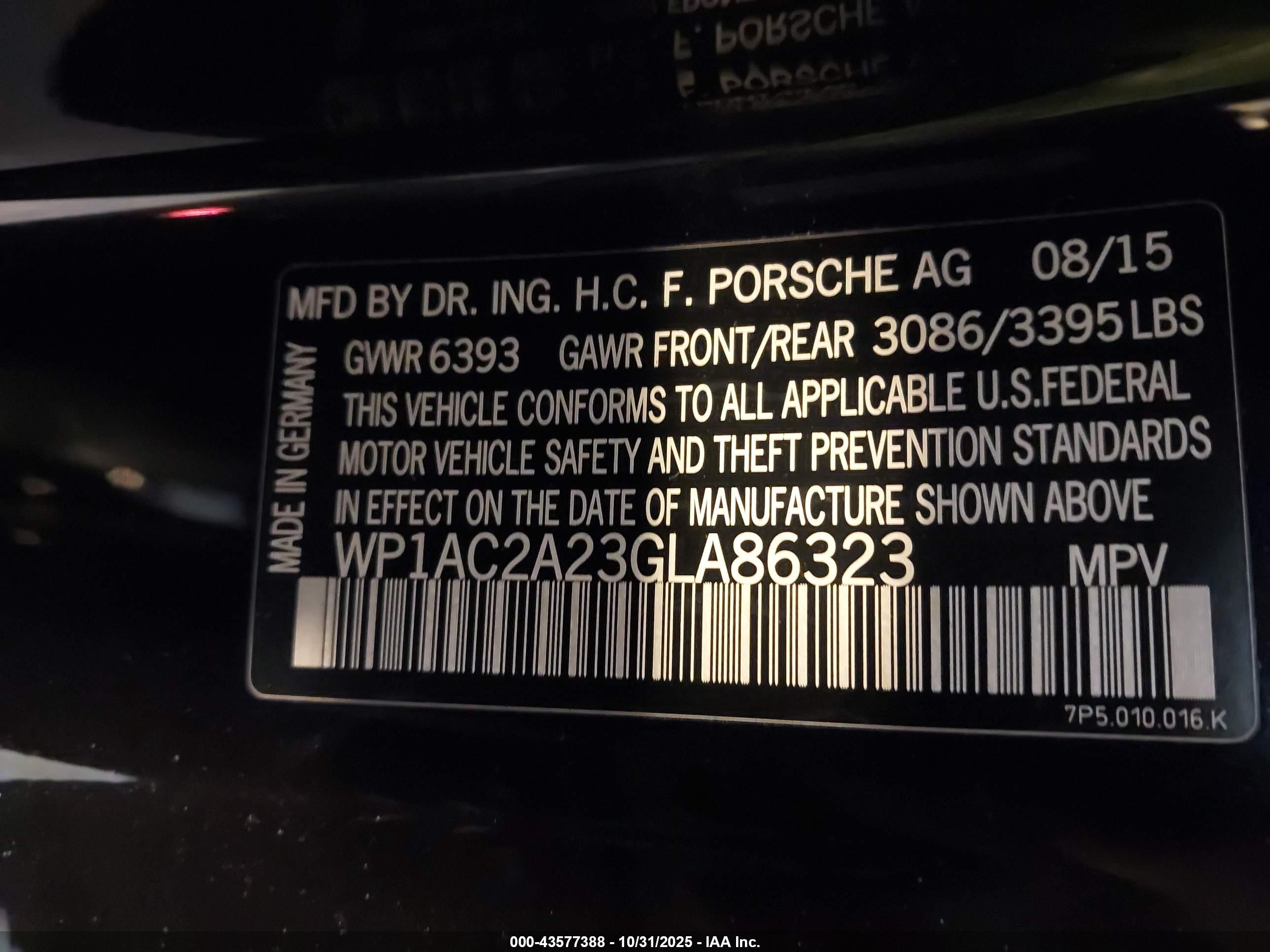 PORSCHE CAYENNE image 9