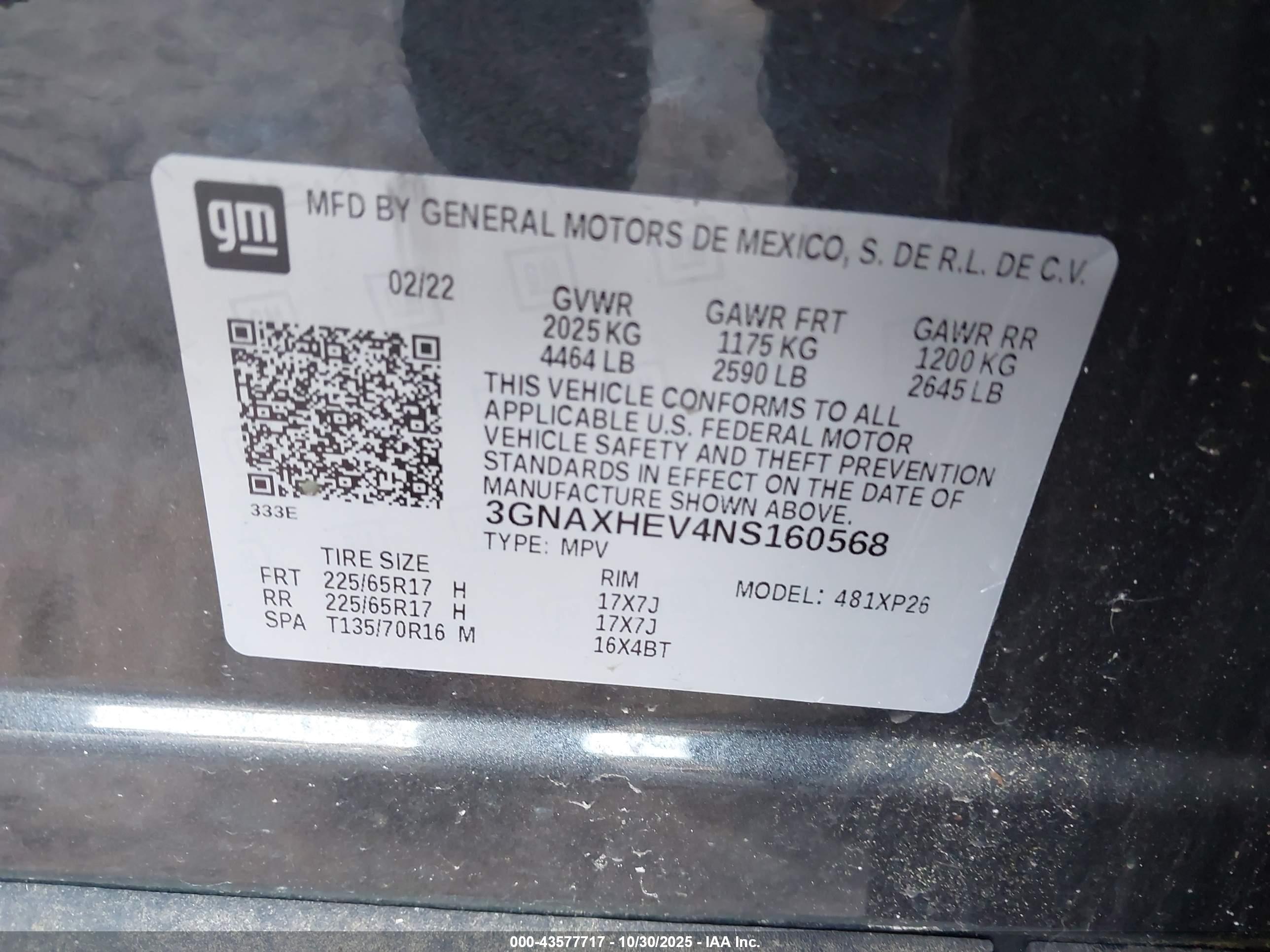 CHEVROLET EQUINOX image 9