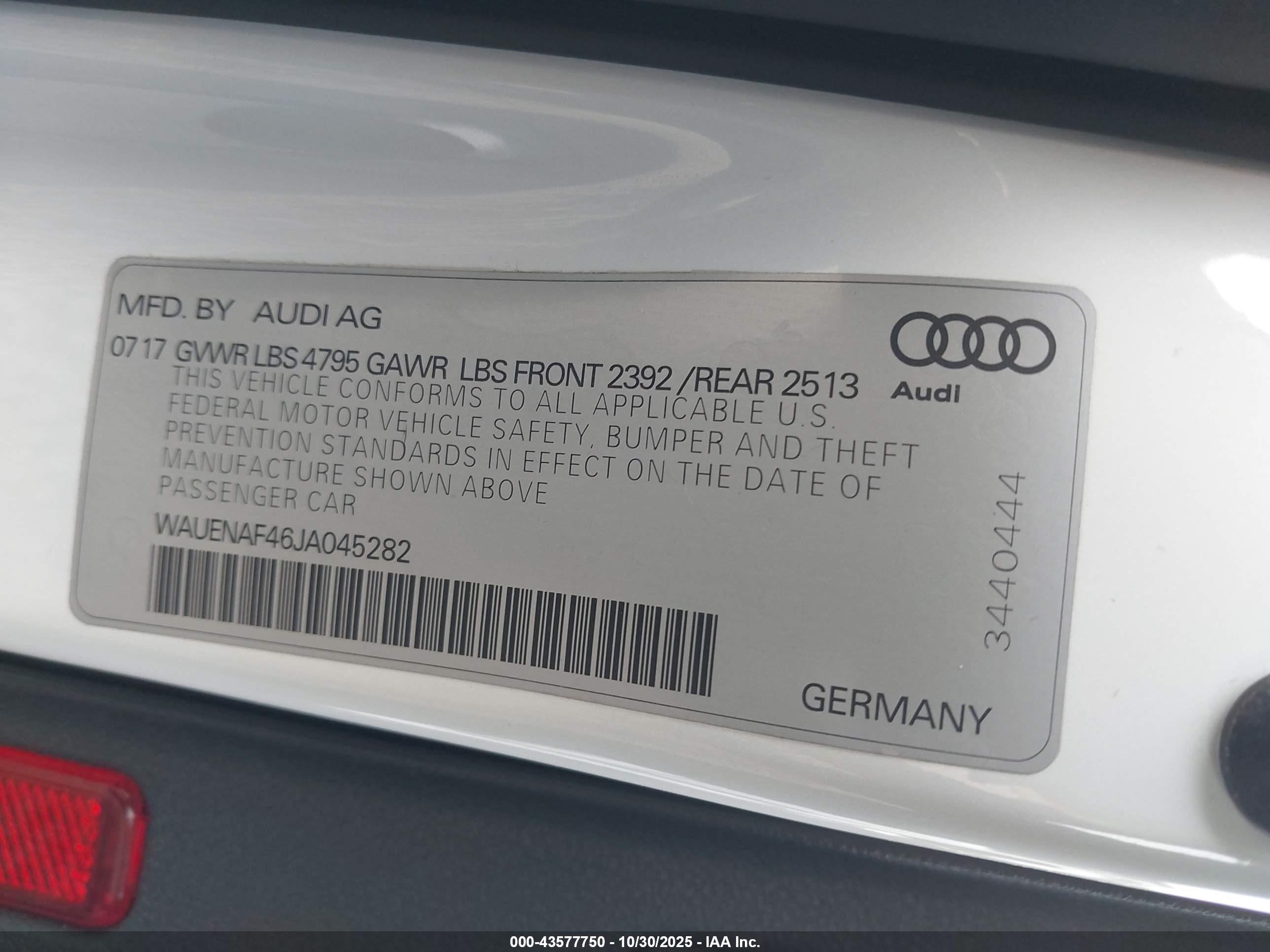 AUDI A4 image 9