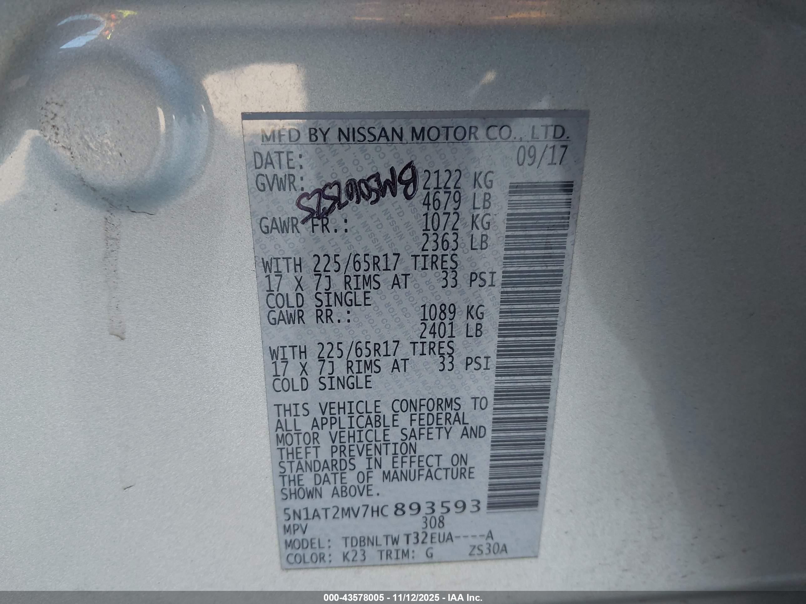 NISSAN ROGUE image 9