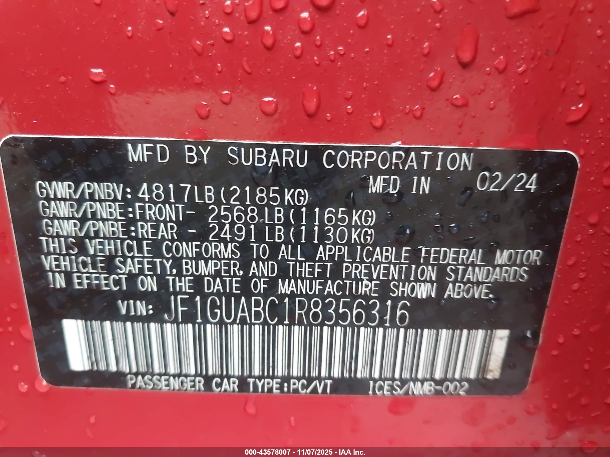 SUBARU IMPREZA image 9