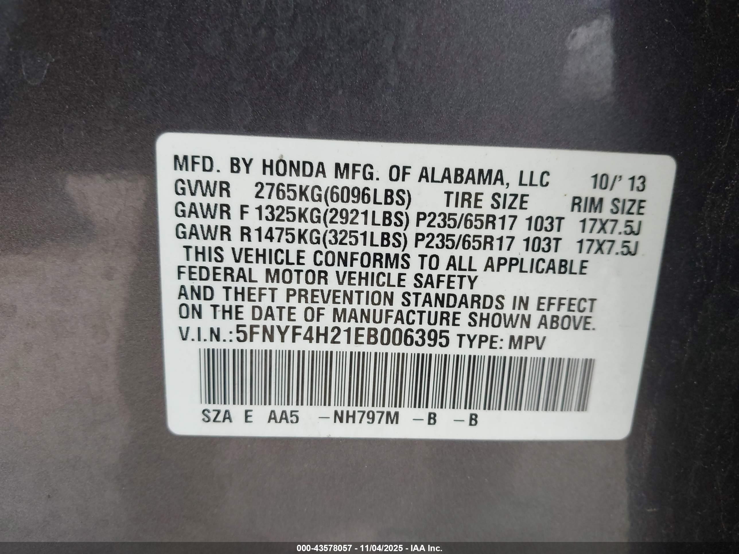 HONDA PILOT image 9