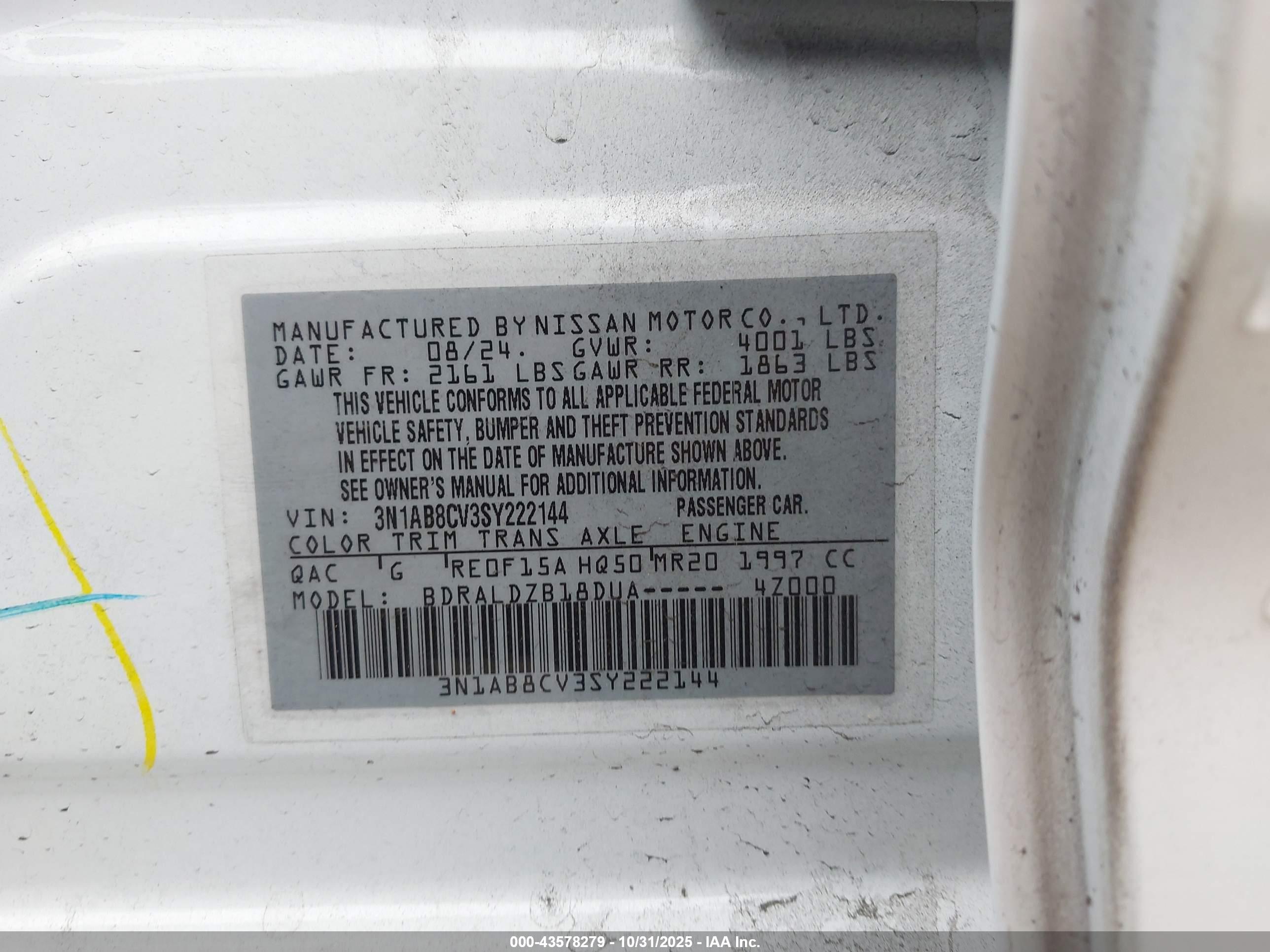 NISSAN SENTRA image 9